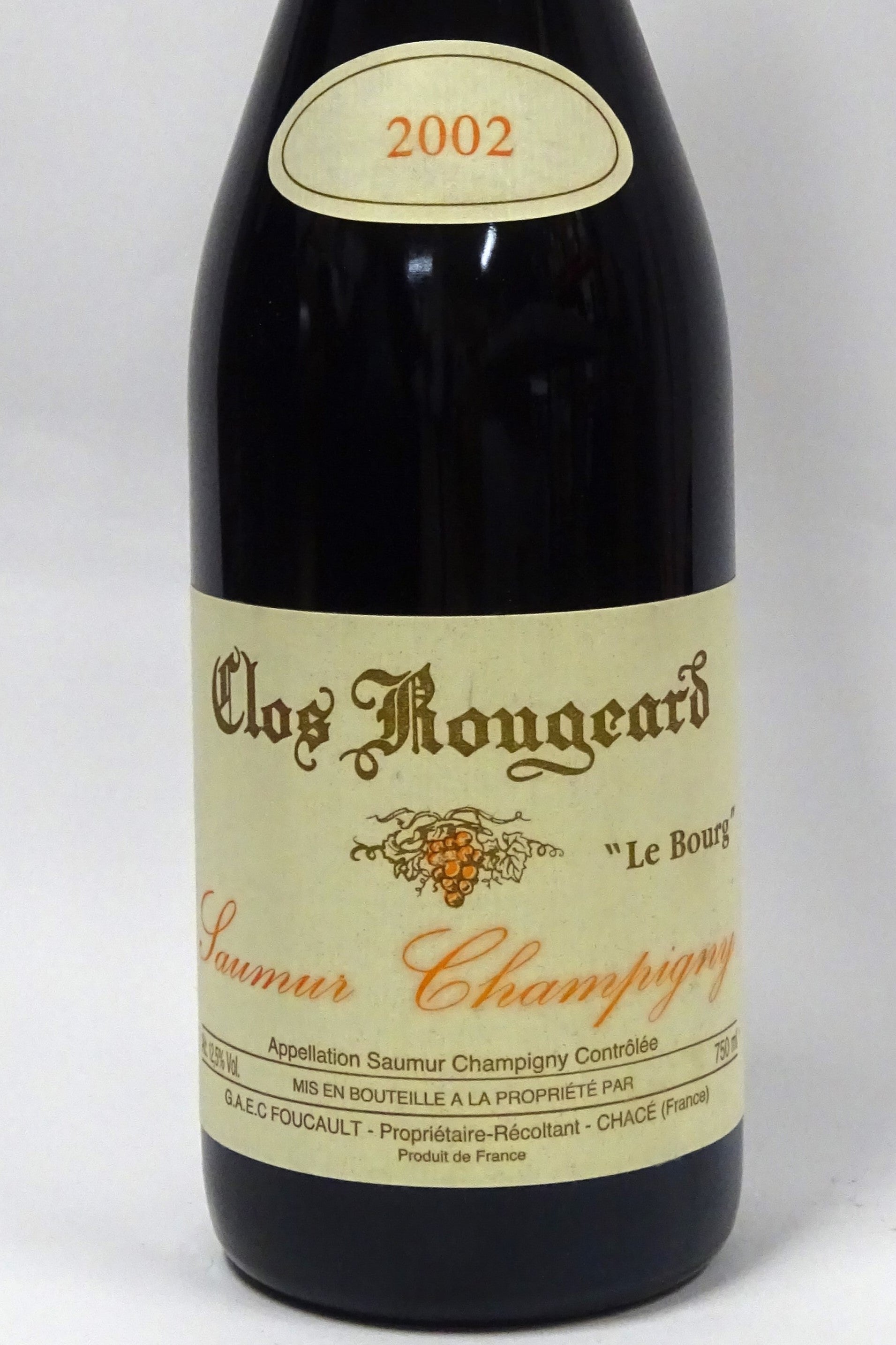 Clos Rougeard 2002 Saumur-Champigny Le Bourg