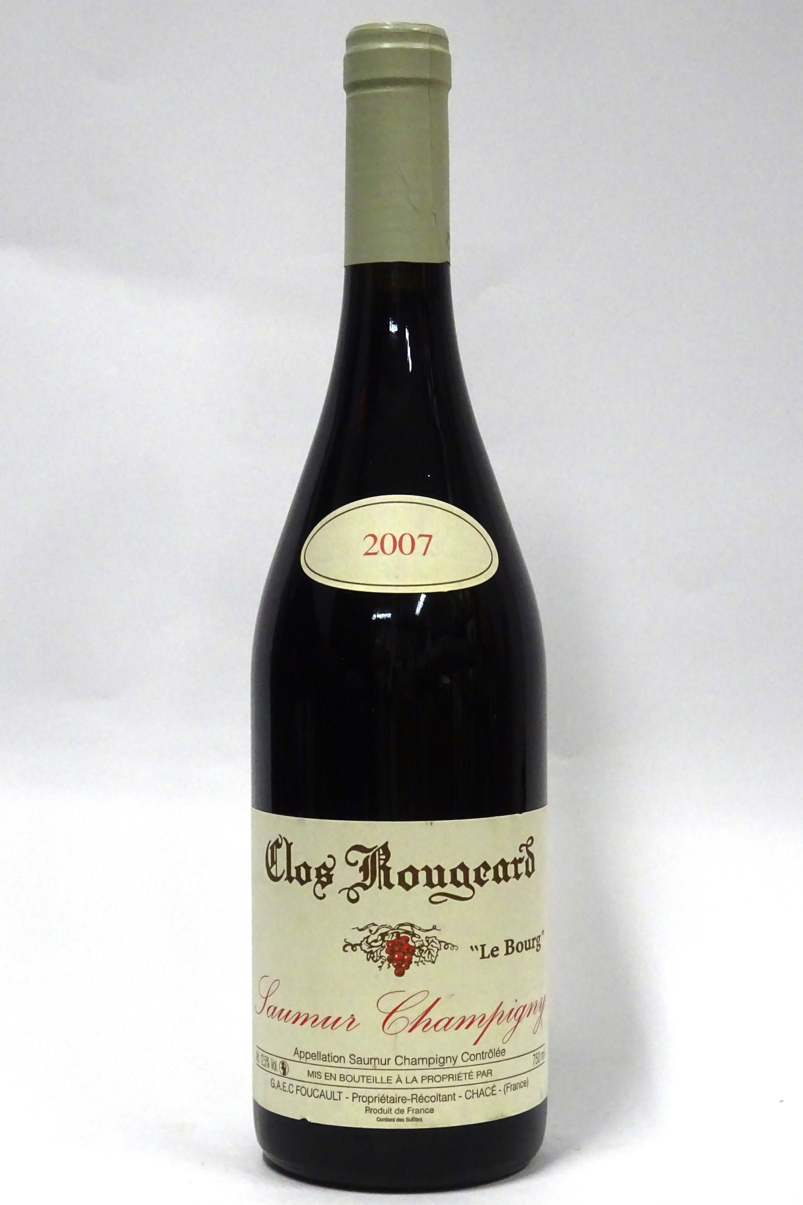 Clos Rougeard 2007 Saumur-Champigny Le Bourg