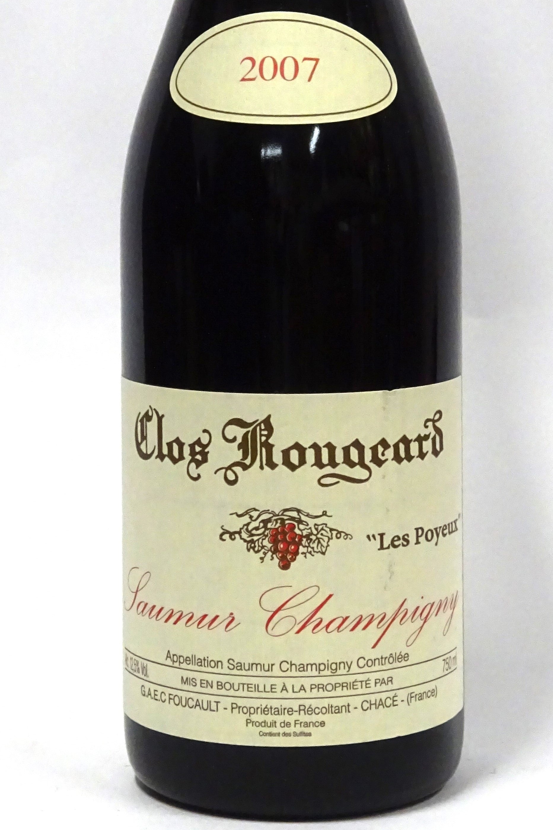 Clos Rougeard 2007 Saumur-Champigny Les Poyeux