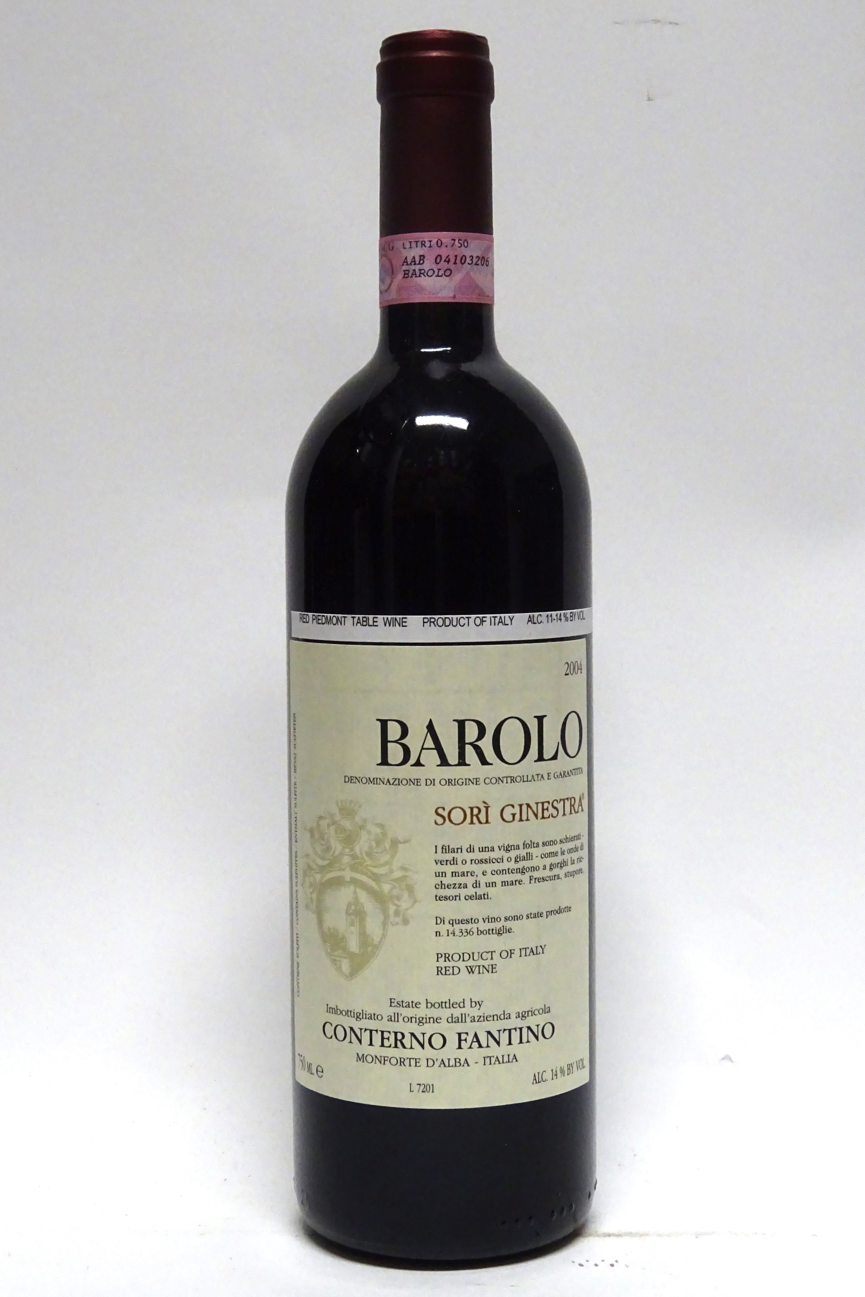 Conterno Fantino 2004 Barolo Sori Ginestra
