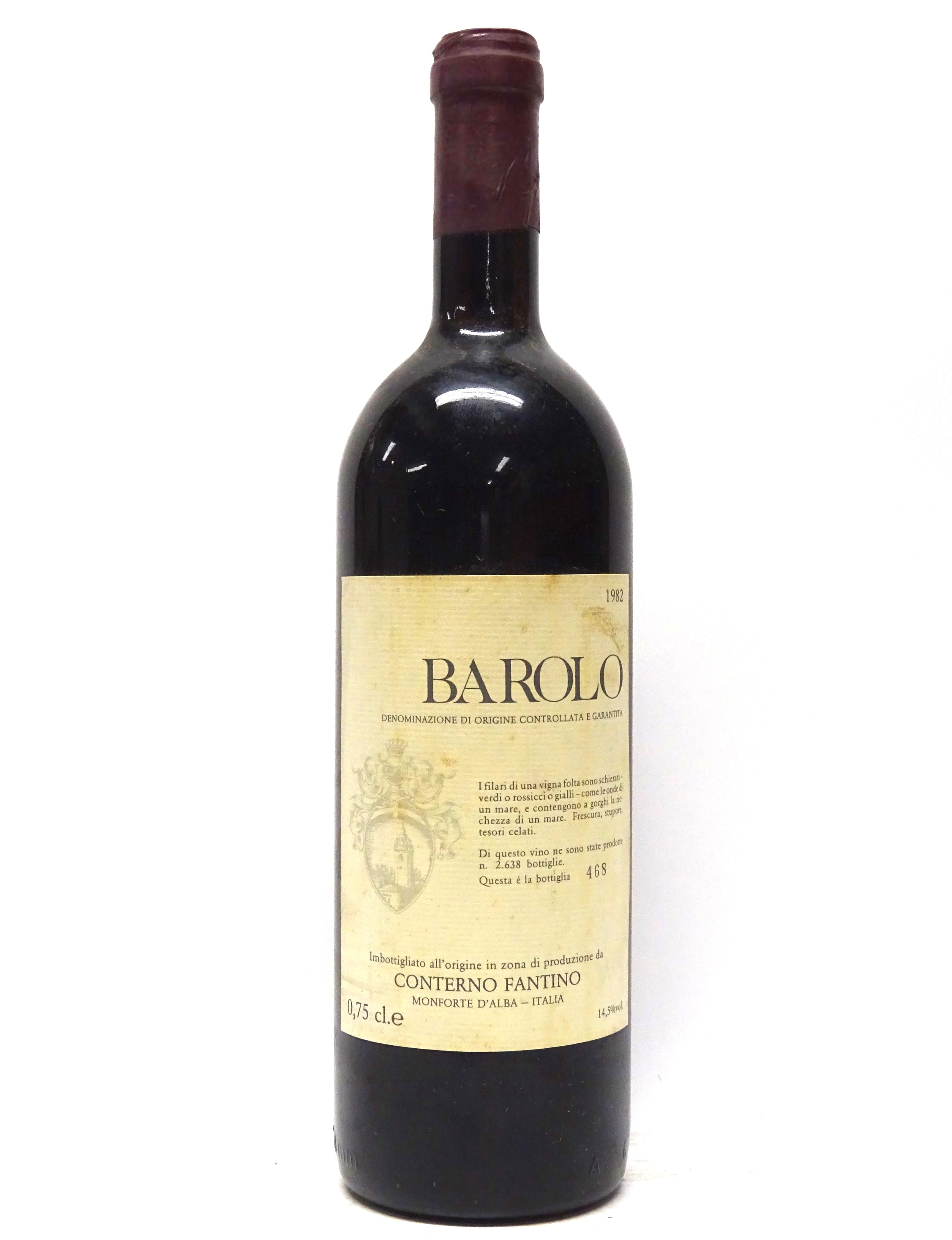 Conterno Fantino 1982 Barolo Sori Ginestra