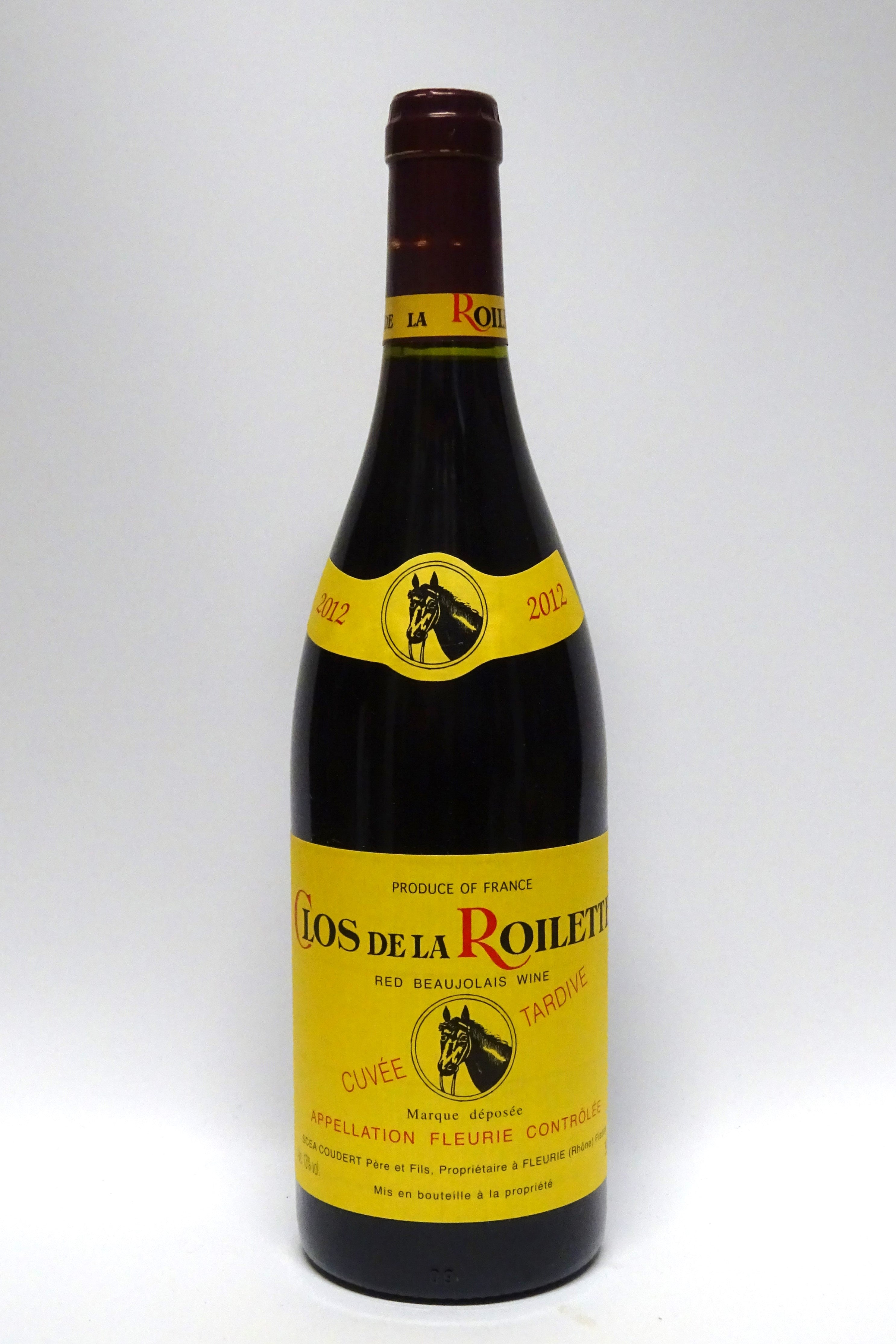 Coudert - Clos de la Roilette 2012 Fleurie Cuvee Tardive