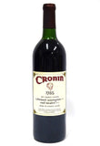 Cronin 1985 San Mateo County Cabernet Sauvignon/Merlot Cuvee Shaw & Cronin