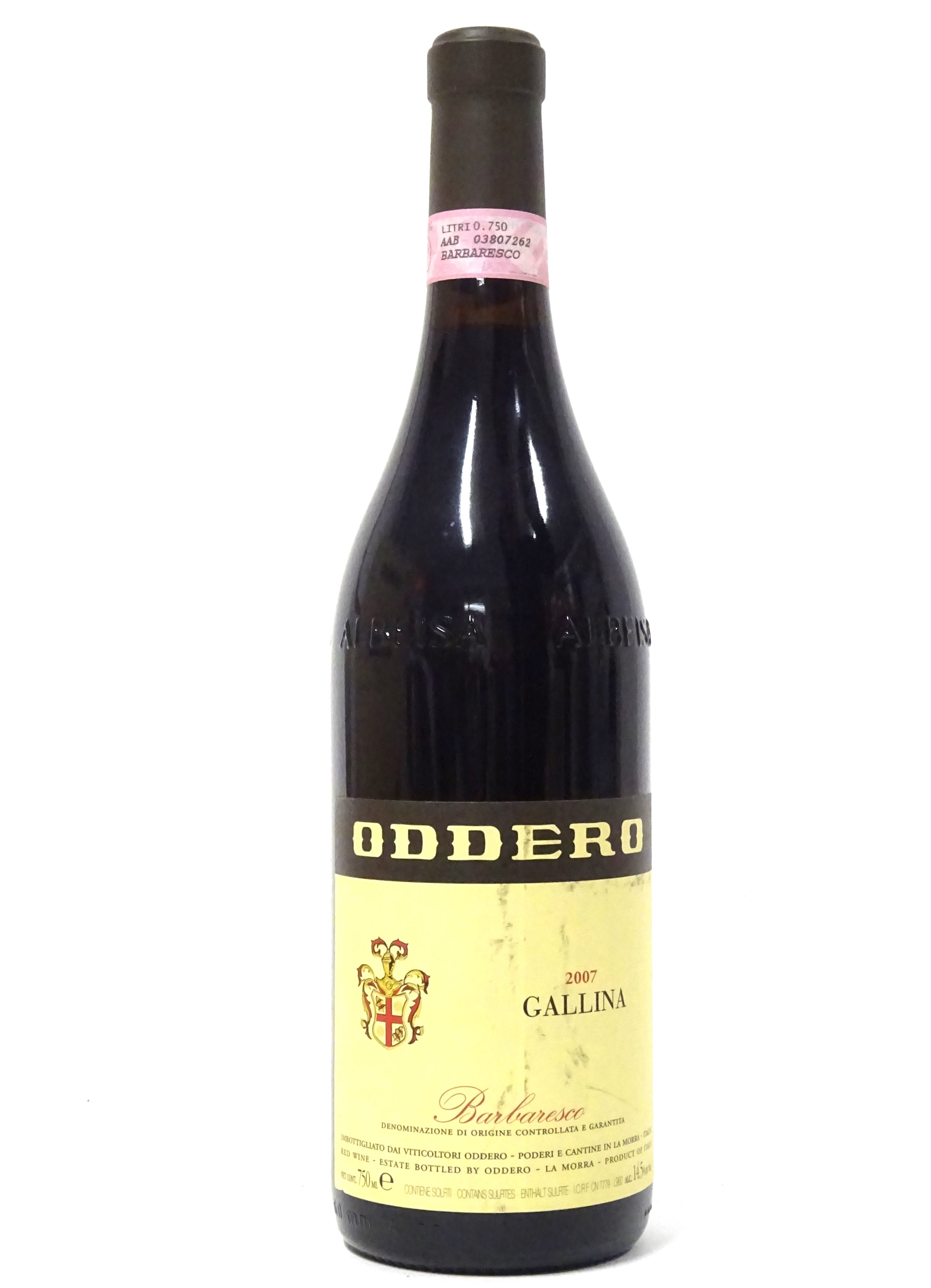 Oddero, Fratelli 2007 Barbaresco Gallina