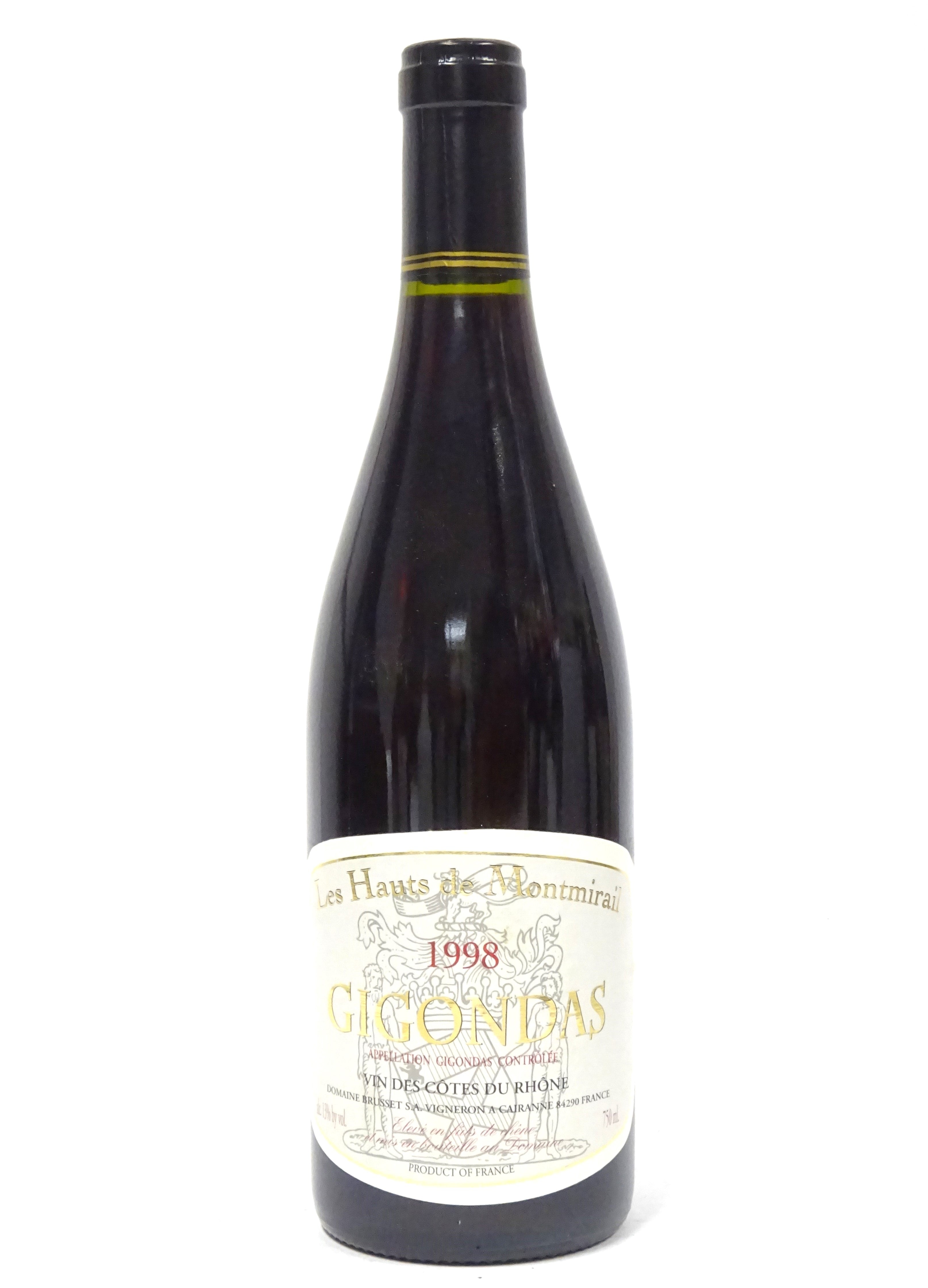 Brusset 1998 Gigondas Les Hauts de Montmirail