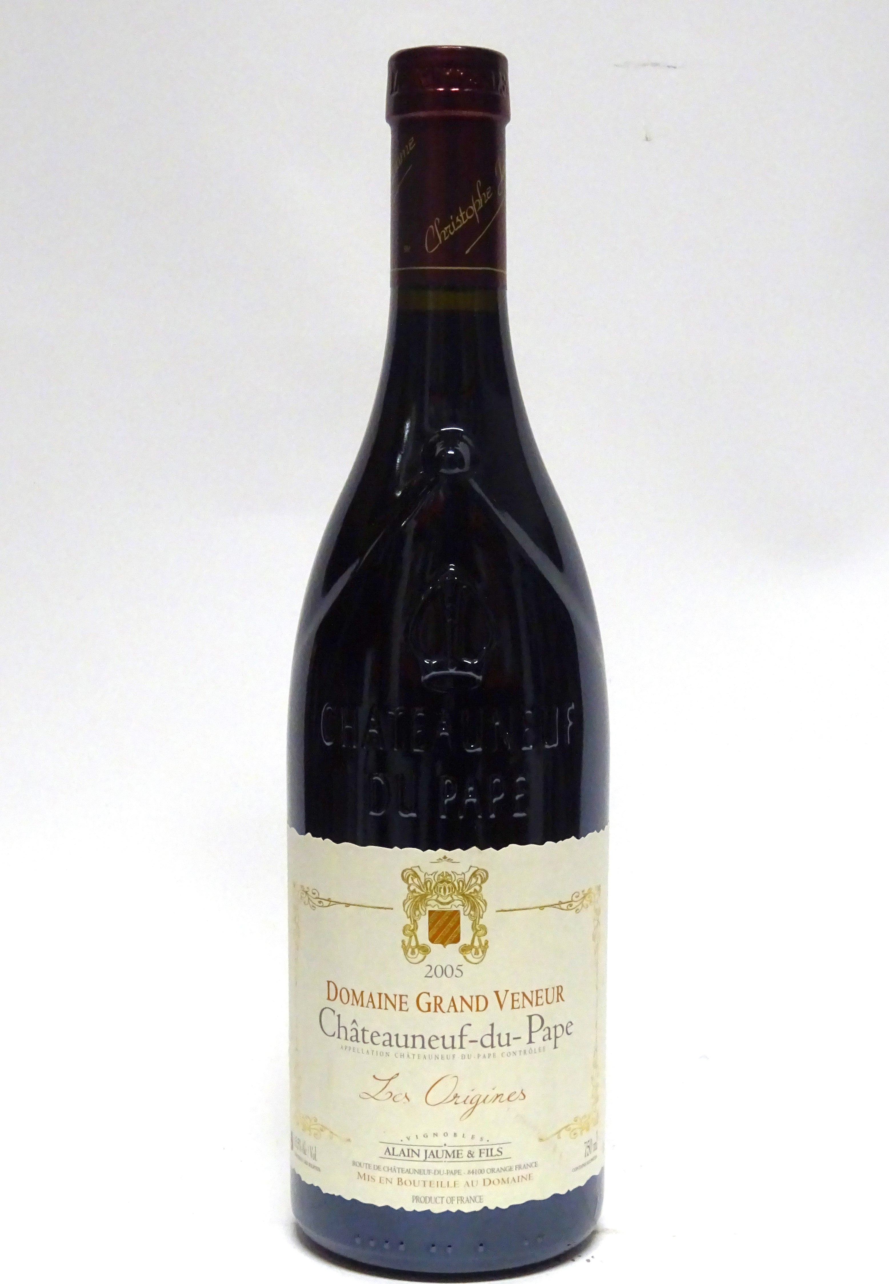 Grand Veneur 2005 Chateauneuf du Pape Les Origines