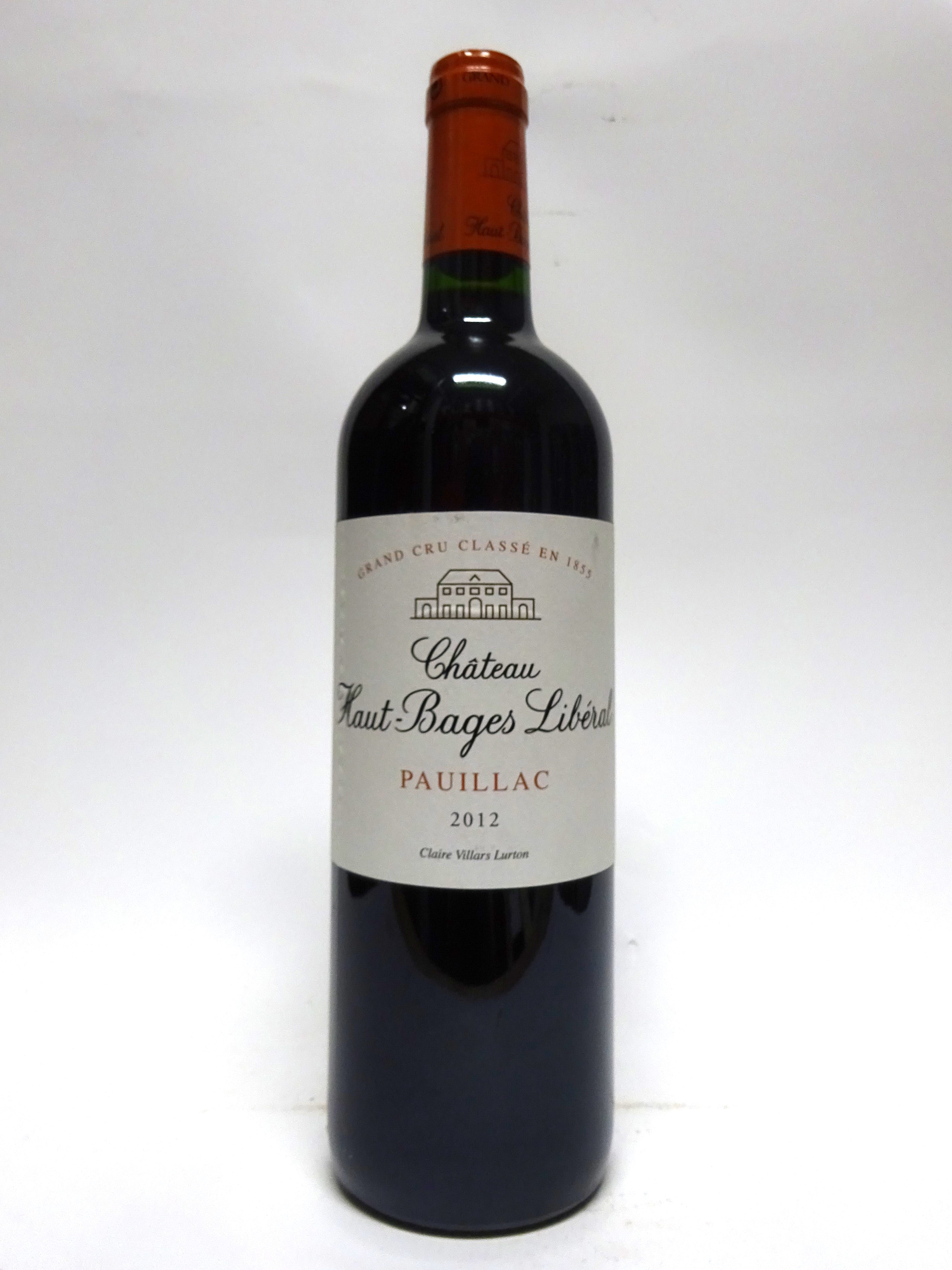 Haut Bages Liberal 2012 Pauillac