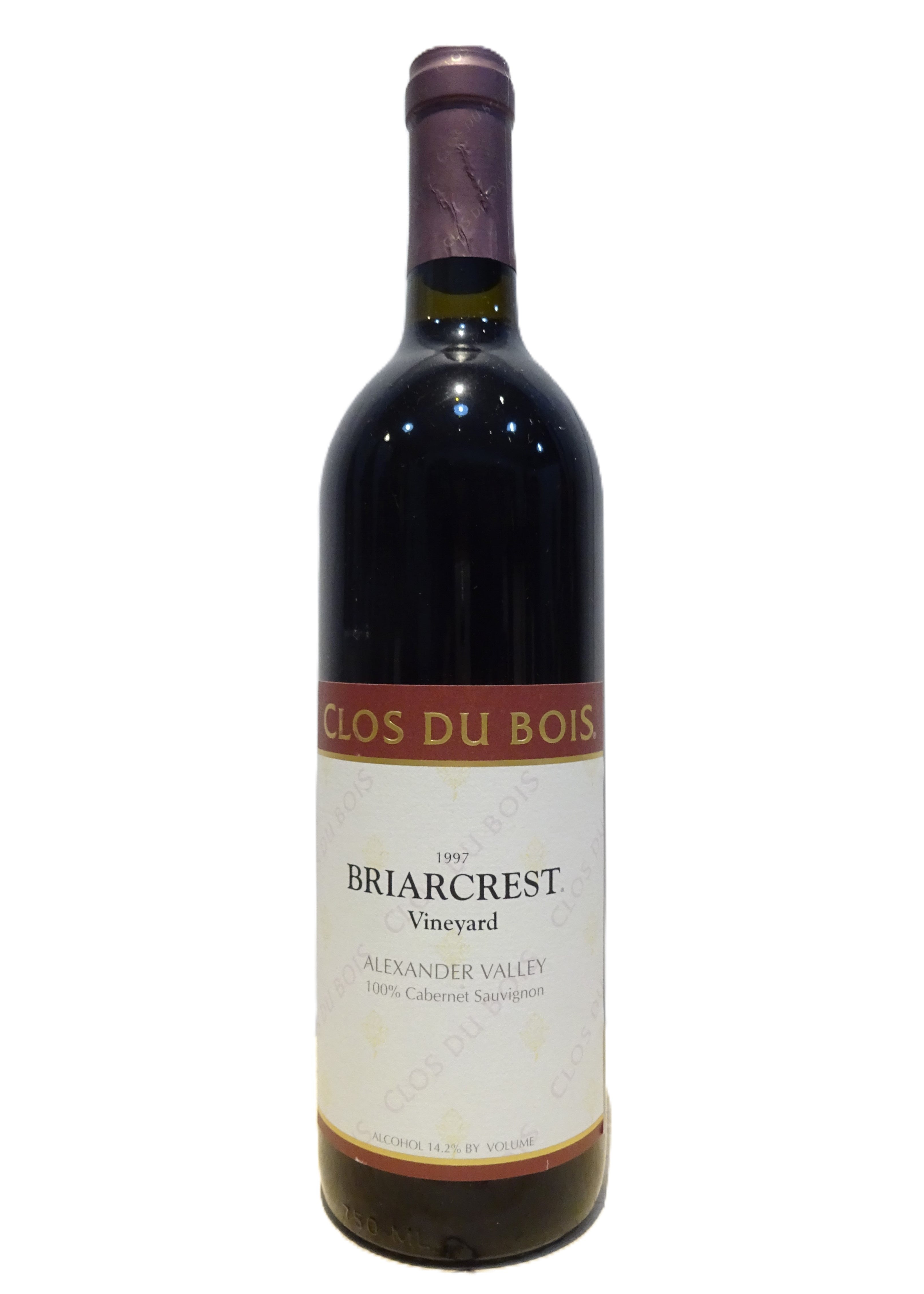 Clos du Bois 1997 Alexander Valley Cabernet Sauvignon Briarcrest