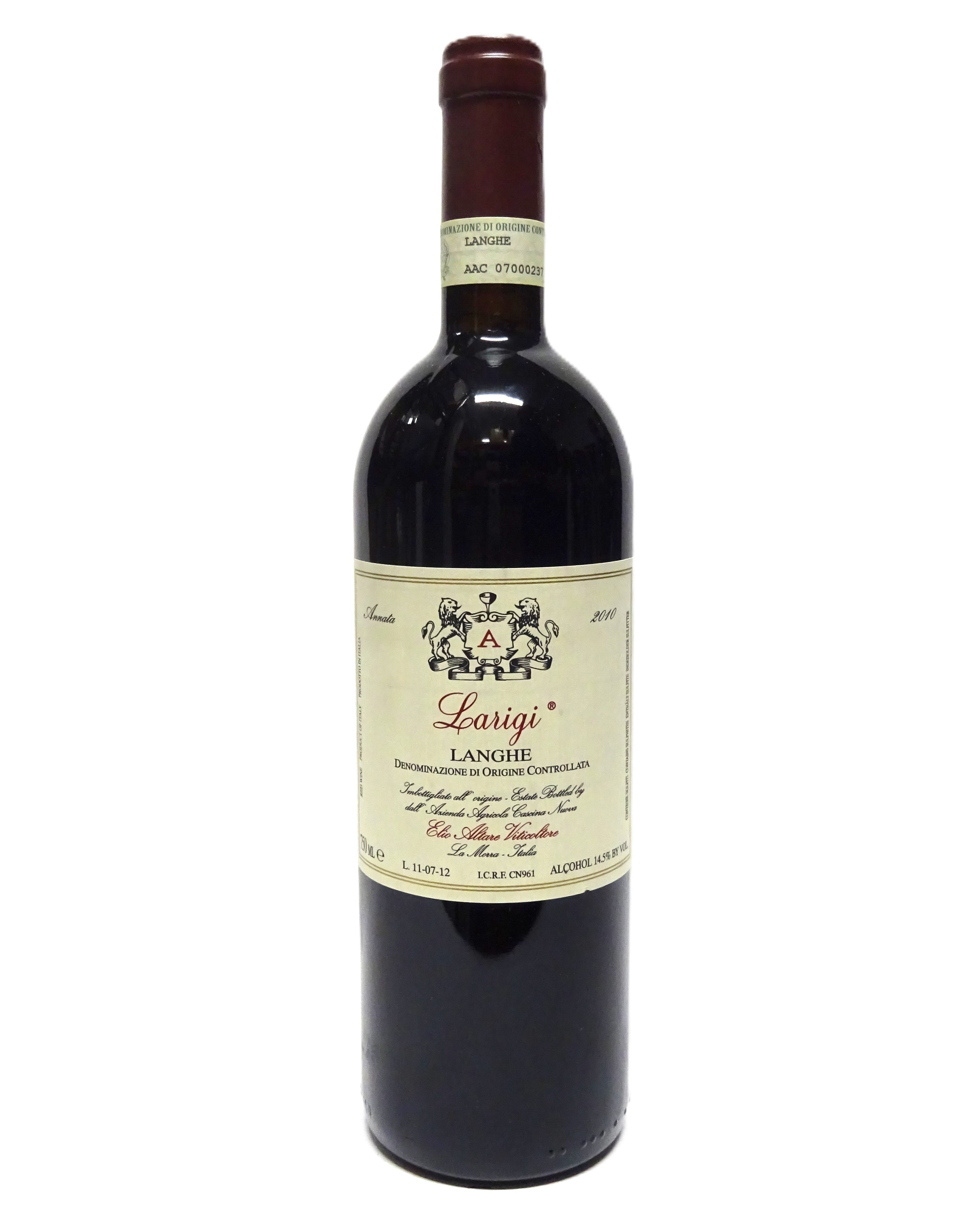 Altare 2010 Langhe Rosso Larigi