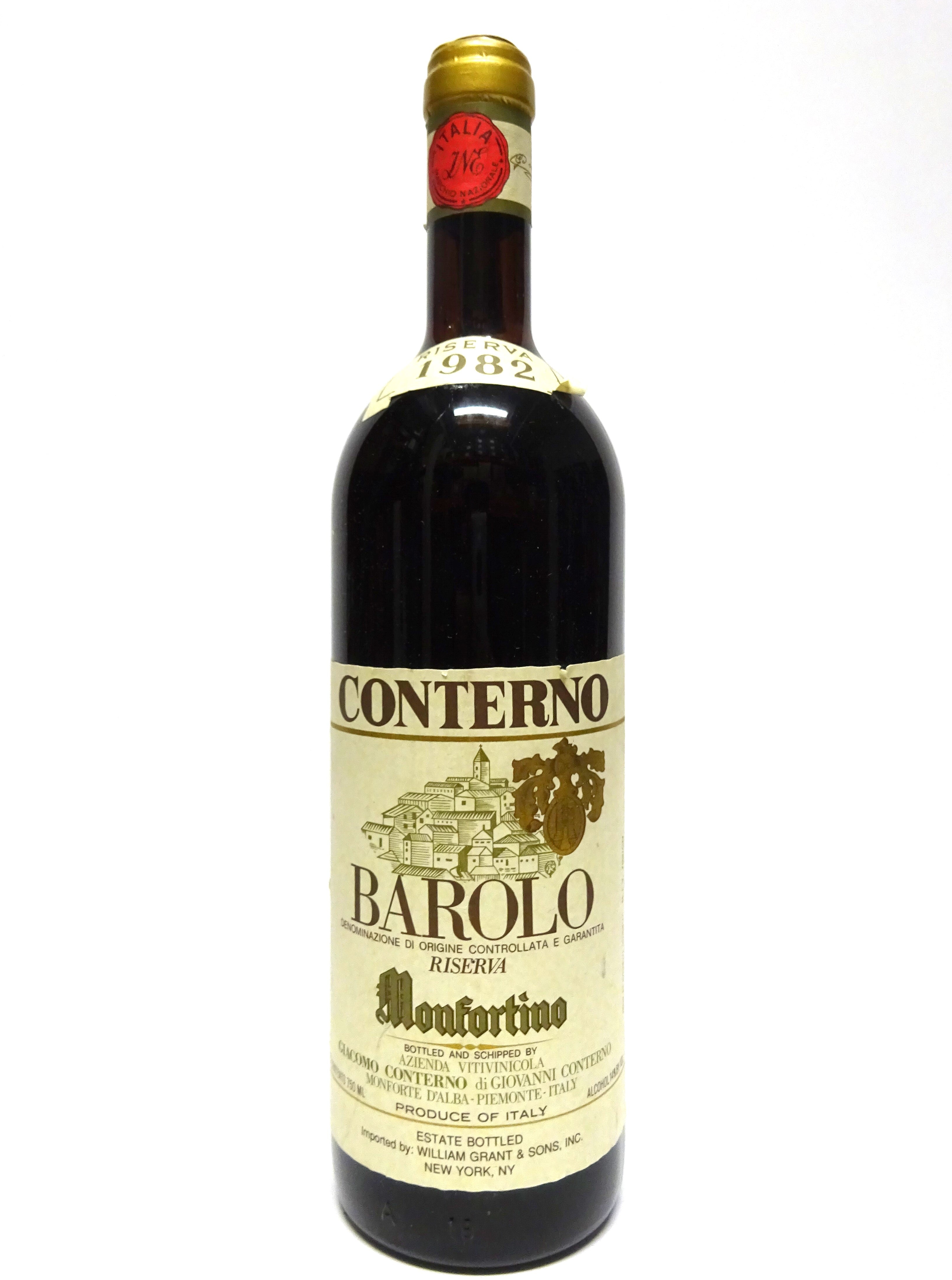 Conterno, Giacomo 1982 Barolo Riserva Monfortino
