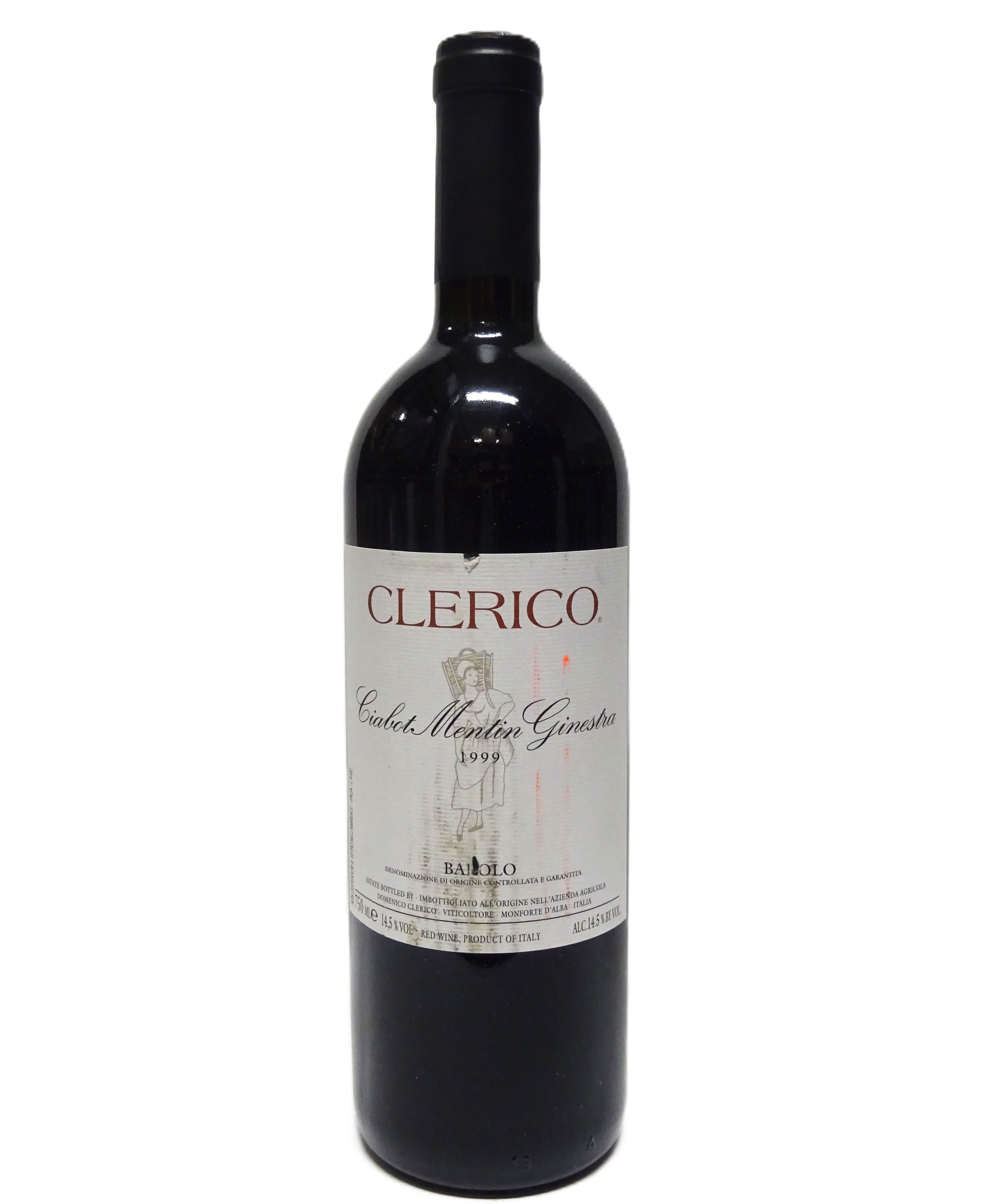 Clerico, Domenico 1999 Barolo Ciabot Mentin Ginestra