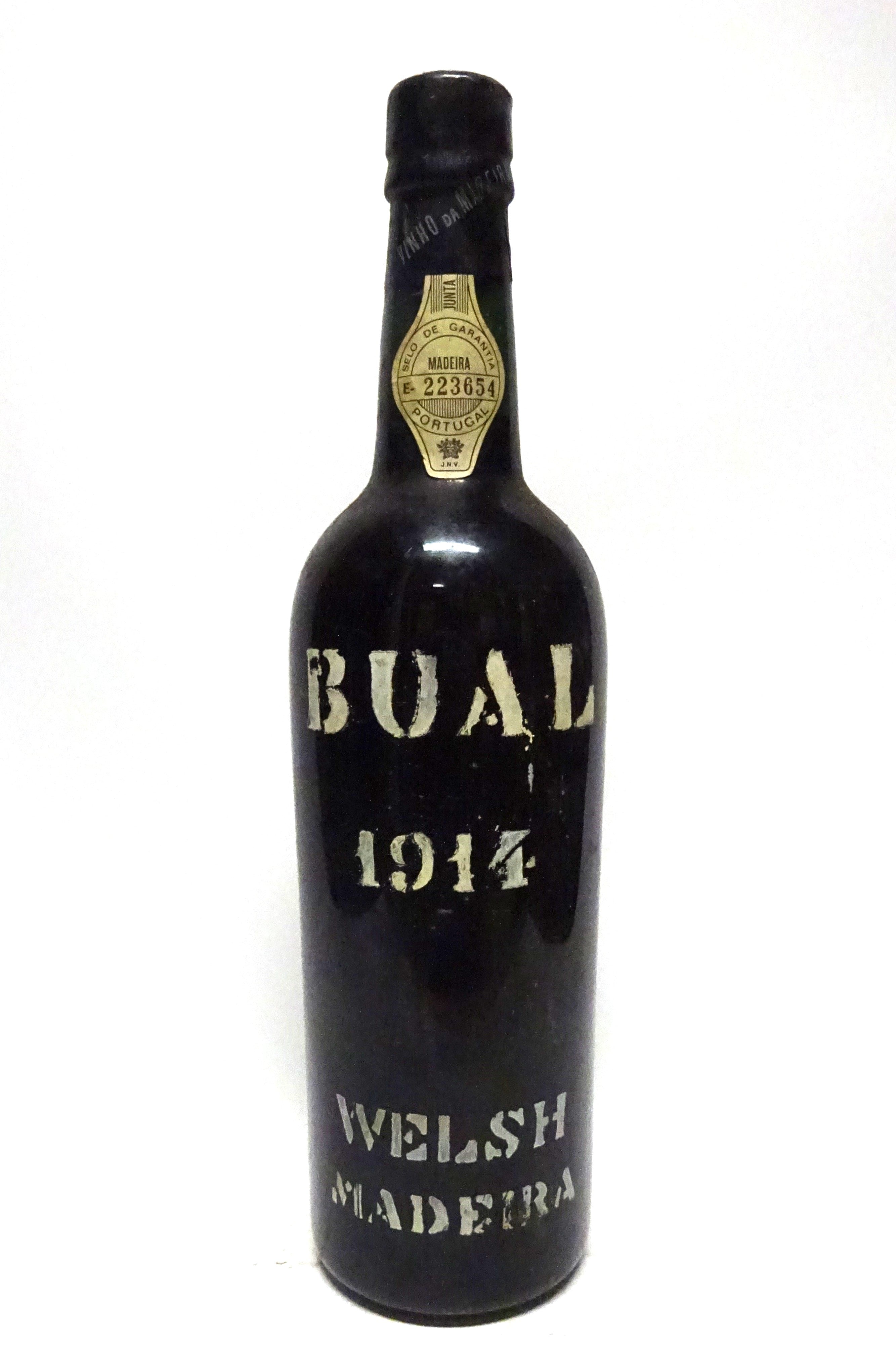 Welsh Brothers 1914 Madeira Bual