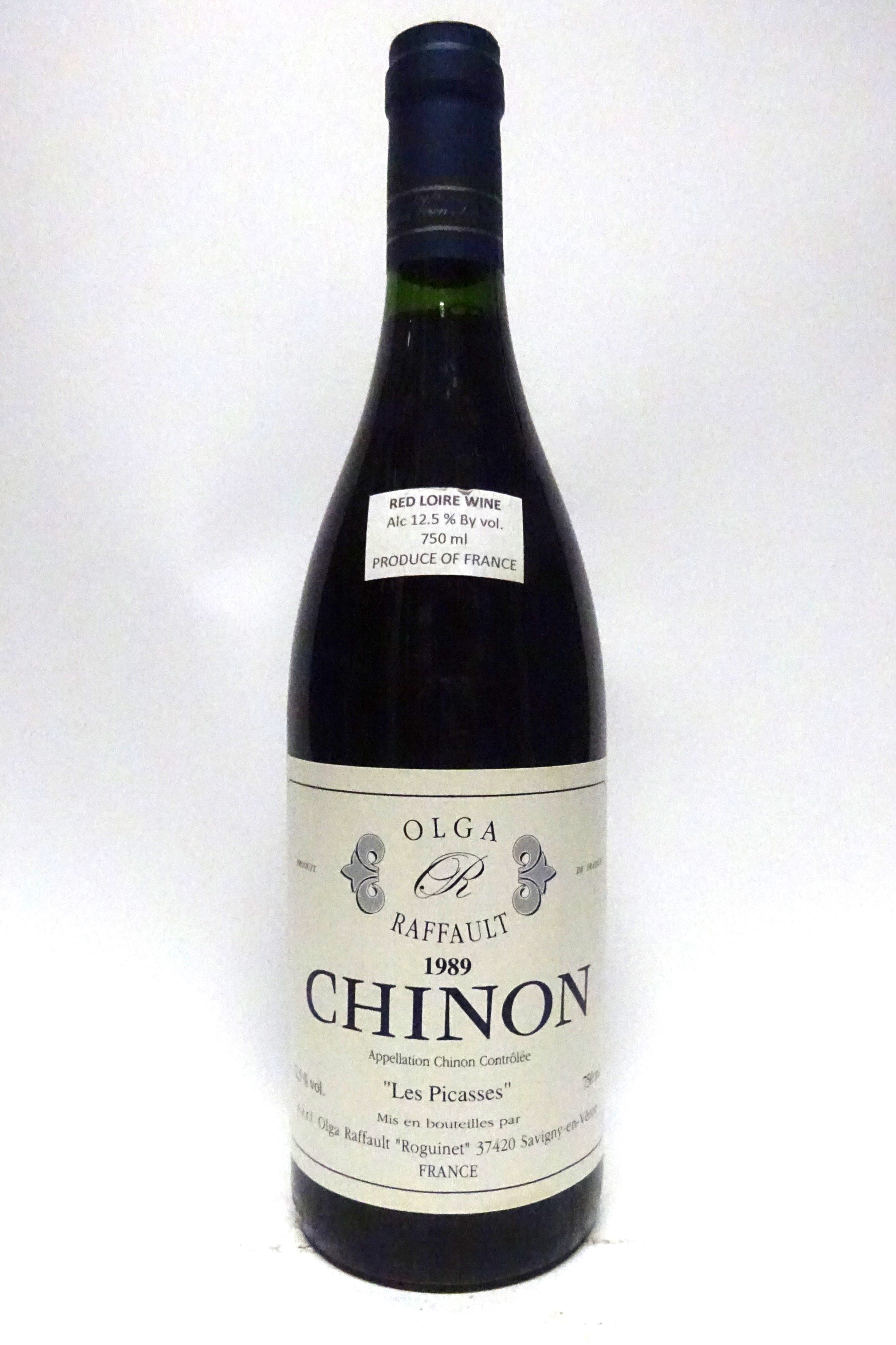 Raffault, Olga 1989 Chinon Picasses
