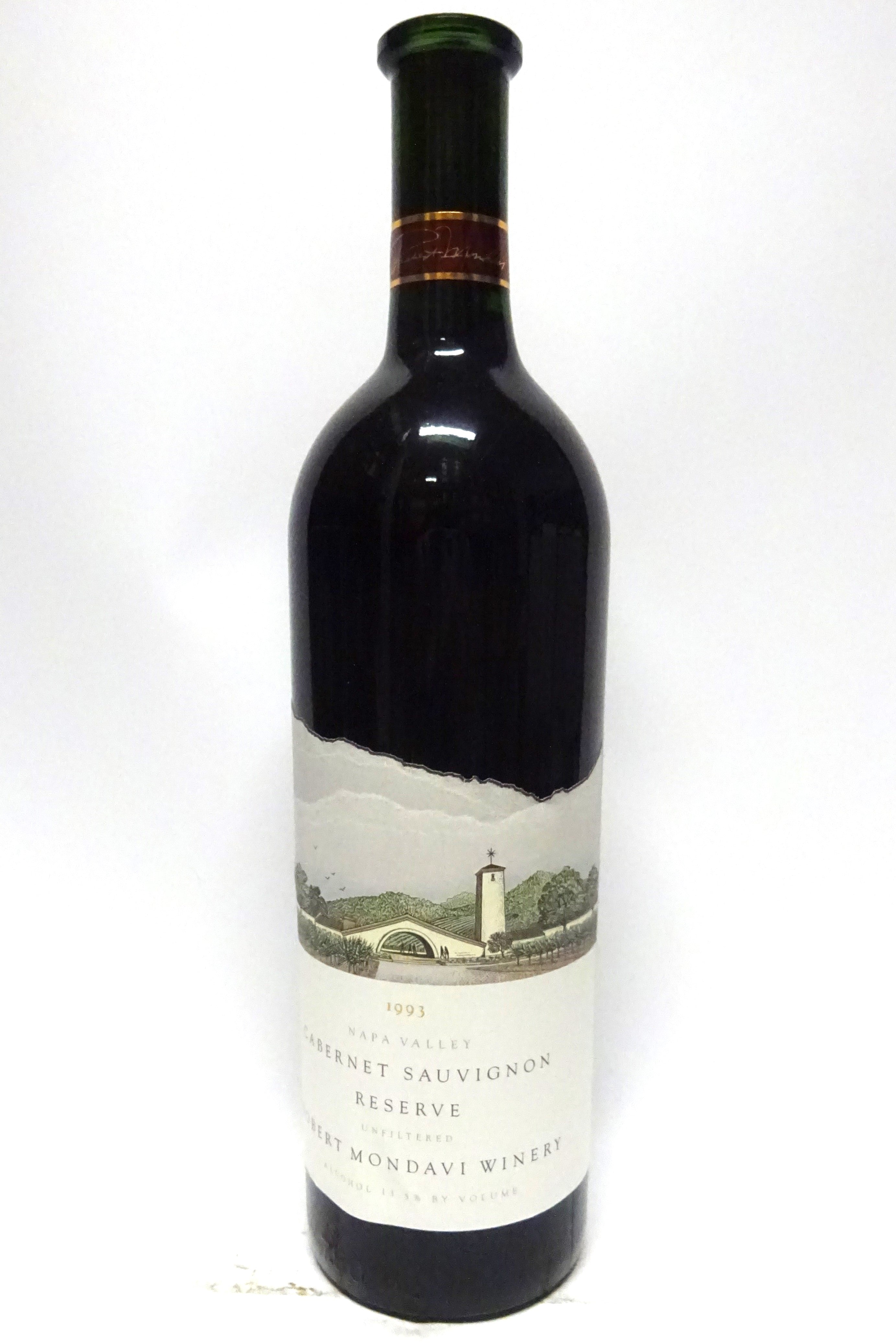 Mondavi 1993 Napa Cabernet Sauvignon Reserve