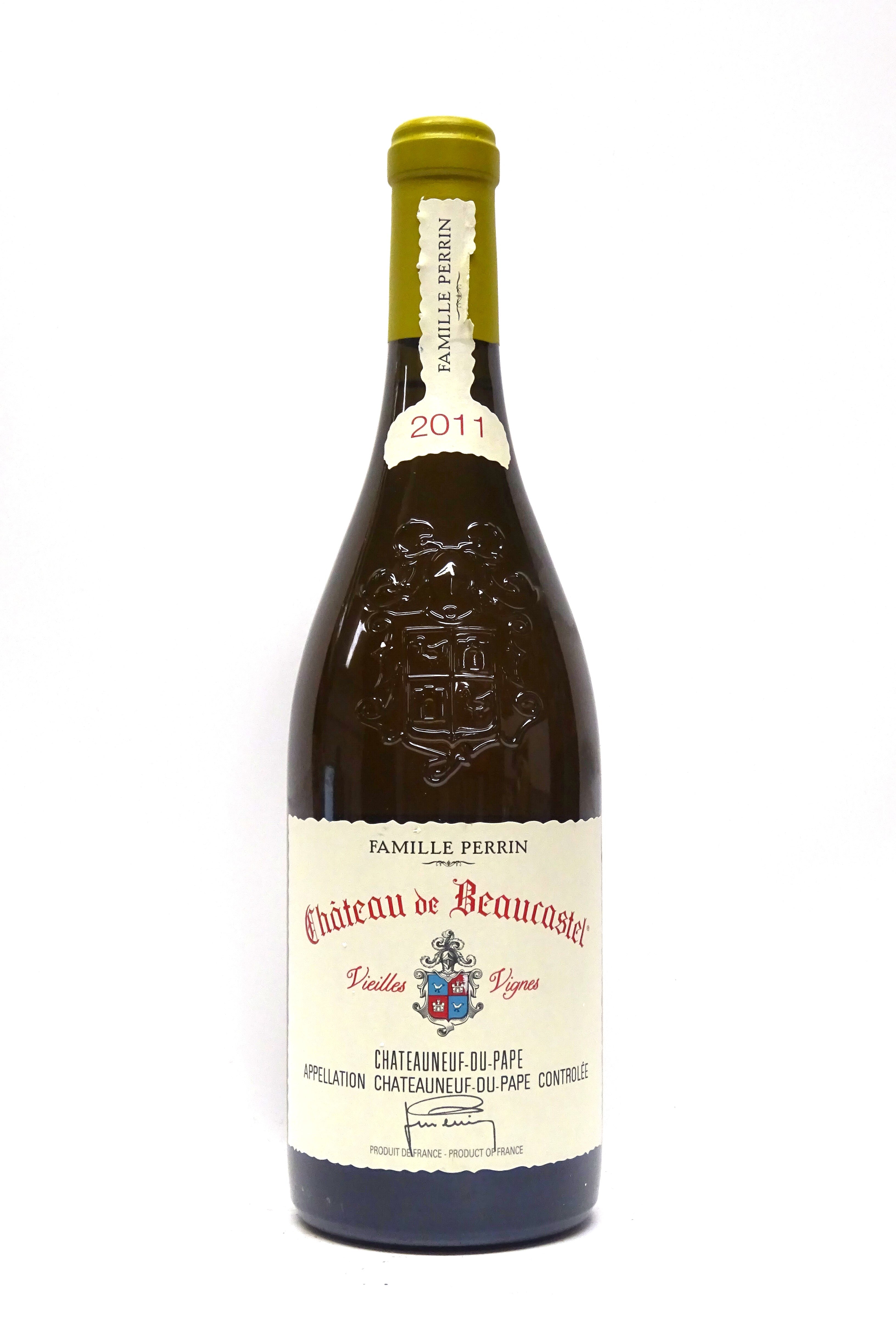 Beaucastel 2011 Chateauneuf-du-Pape Blanc Cuvee Roussanne Vieilles Vignes
