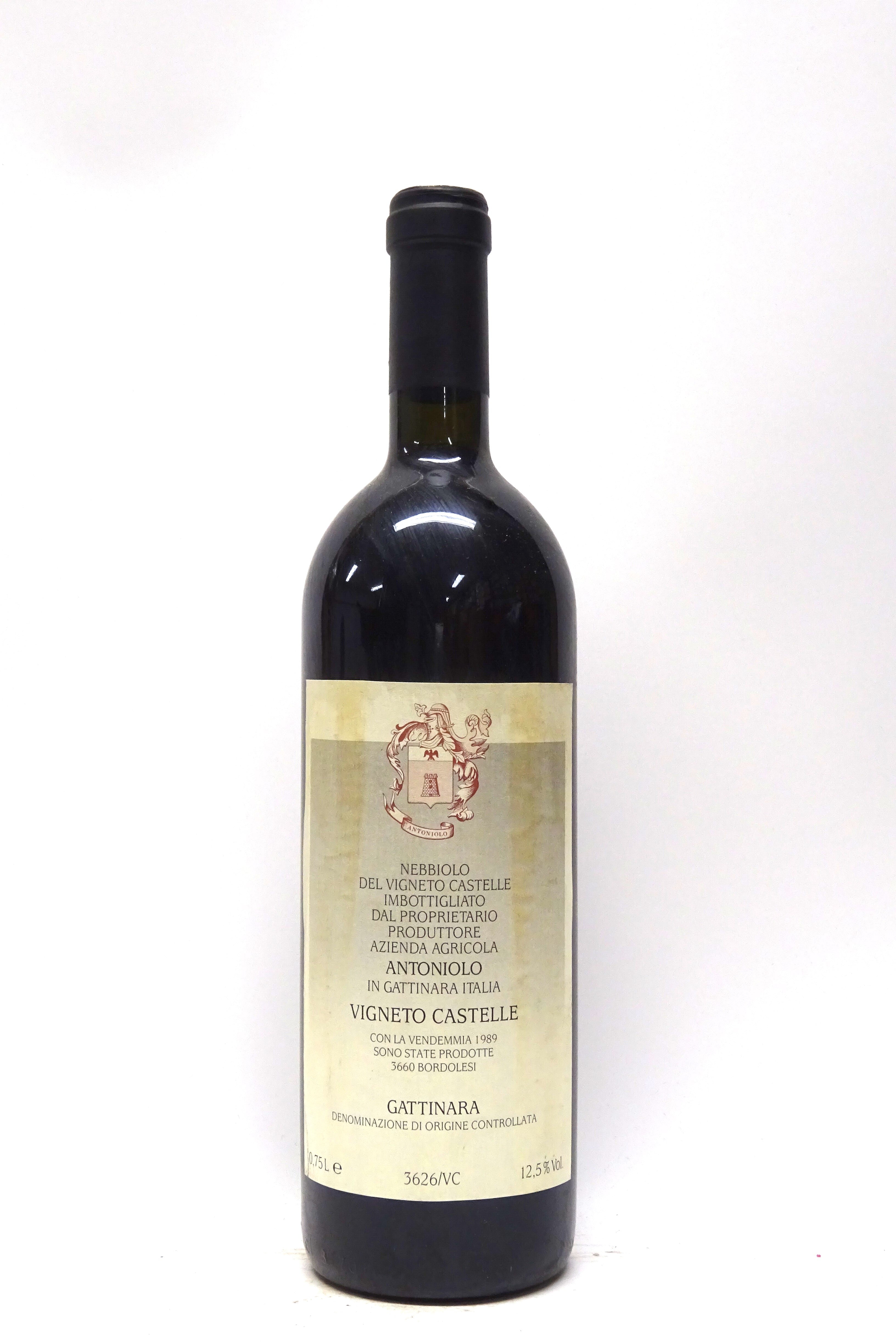 Antoniolo 1989 Gattinara Vigneto Castelle