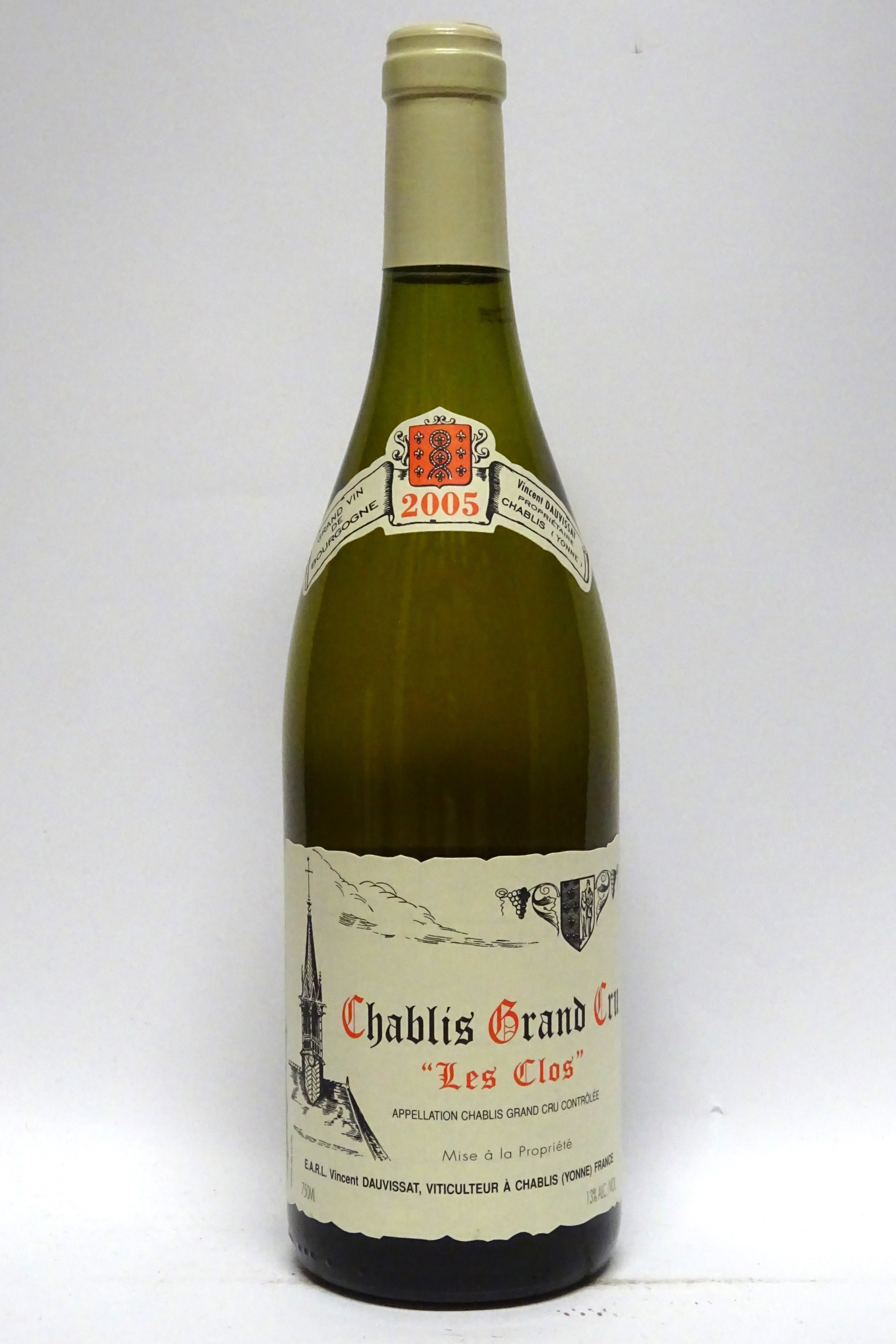 Dauvissat, Rene & Vincent 2005 Chablis Grand Cru Les Clos