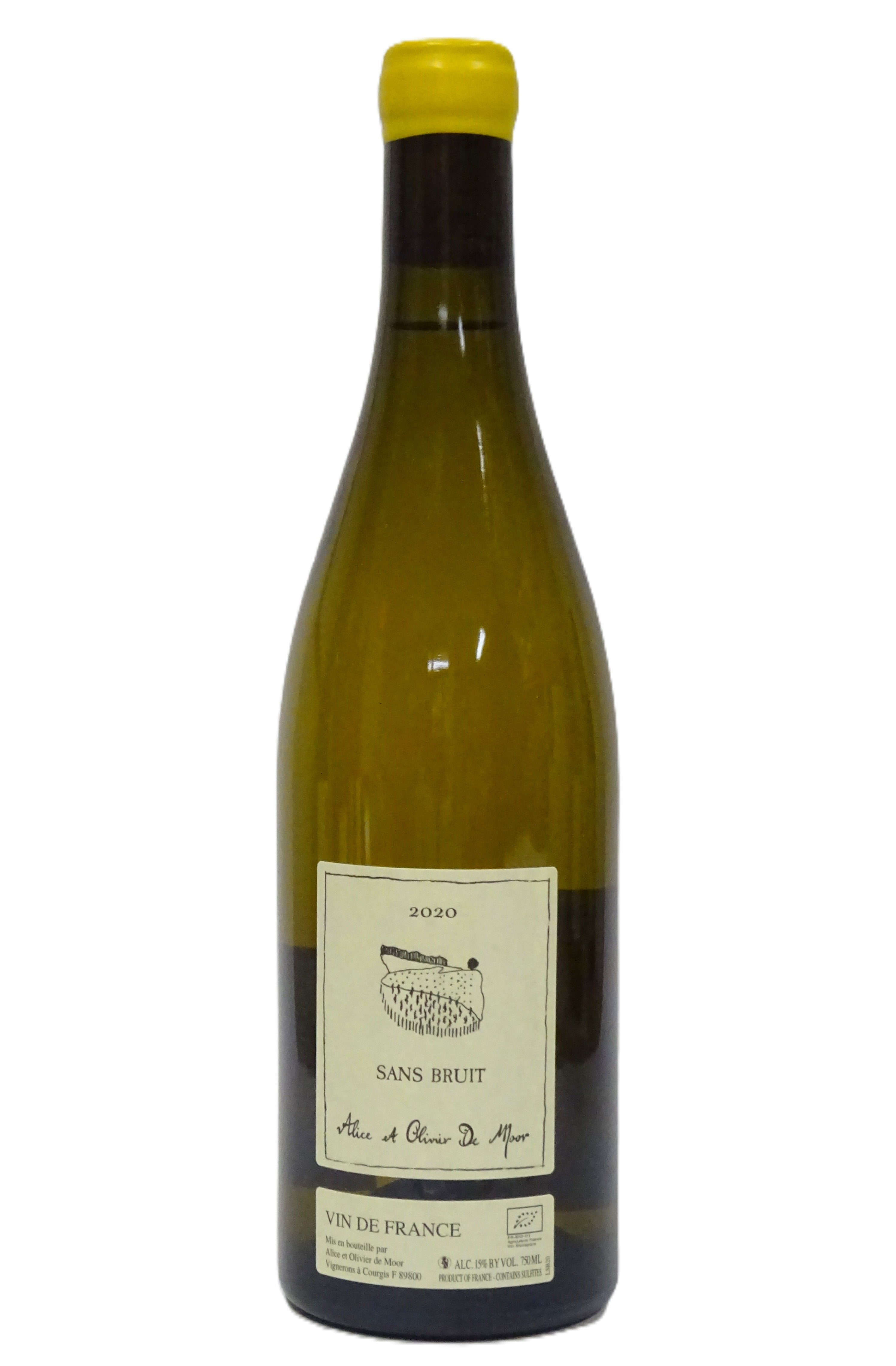 De Moor 2020 VdF Blanc Sans Bruit