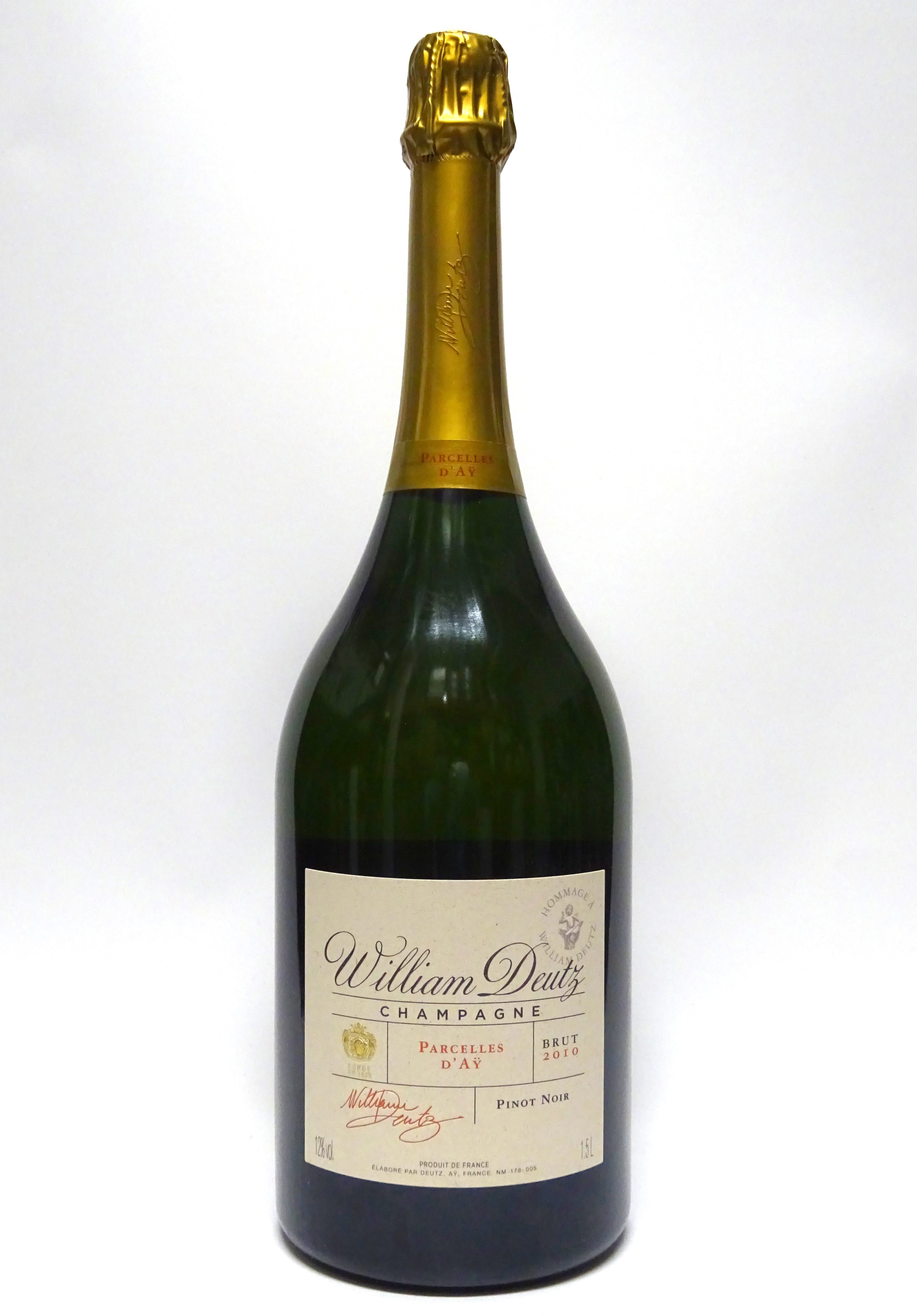 Deutz 2010 Champagne Hommage a William Deutz Aÿ 1.5L