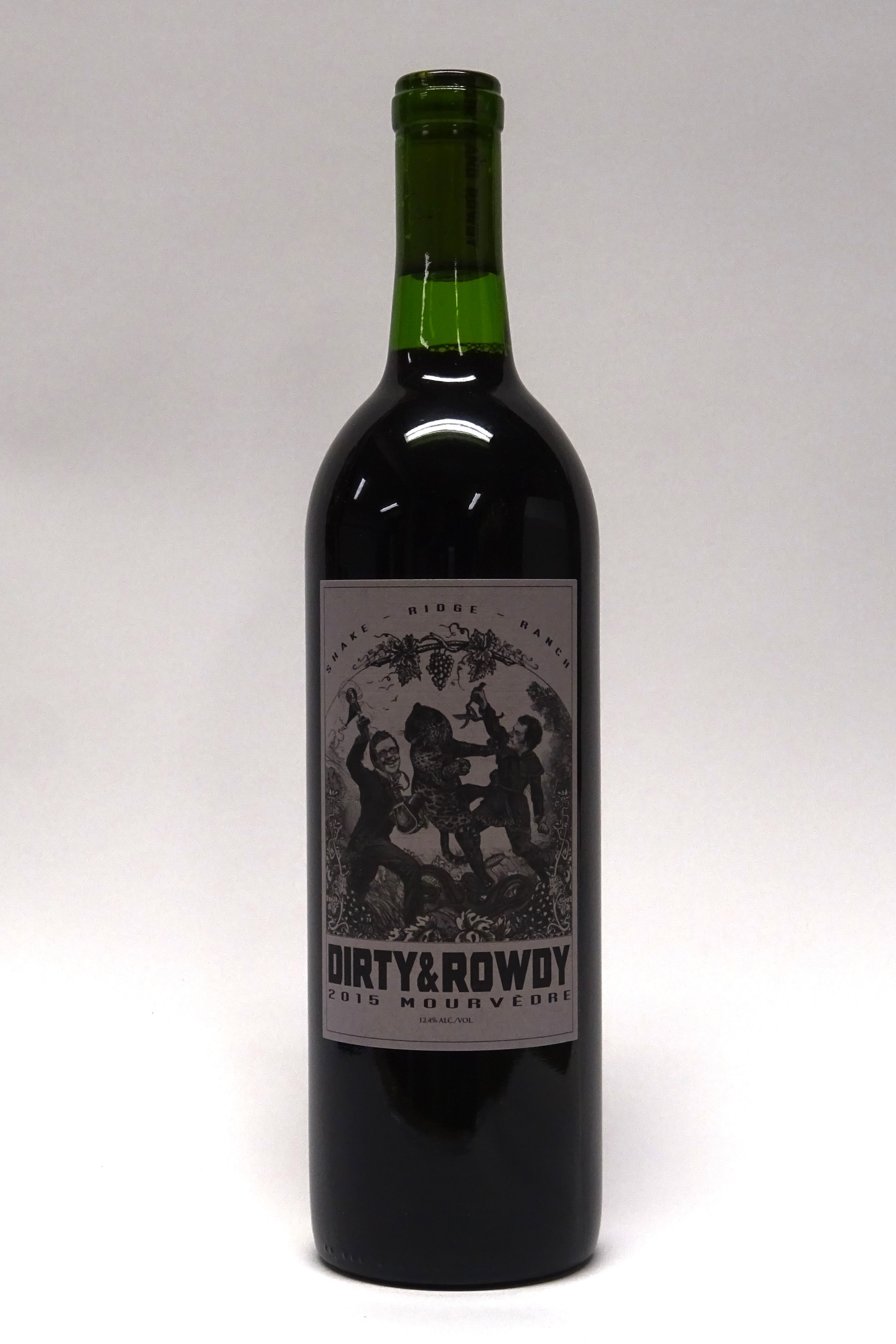 Dirty and Rowdy 2015 Mourvèdre Shake Ridge Ranch