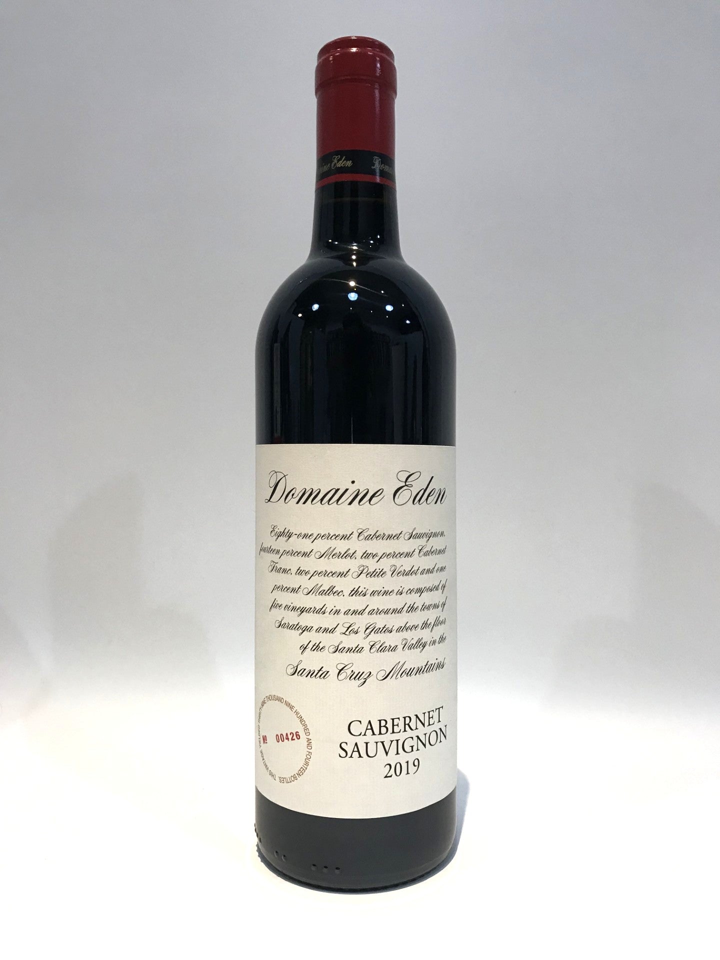Domaine Eden 2019 Cabernet Sauvignon