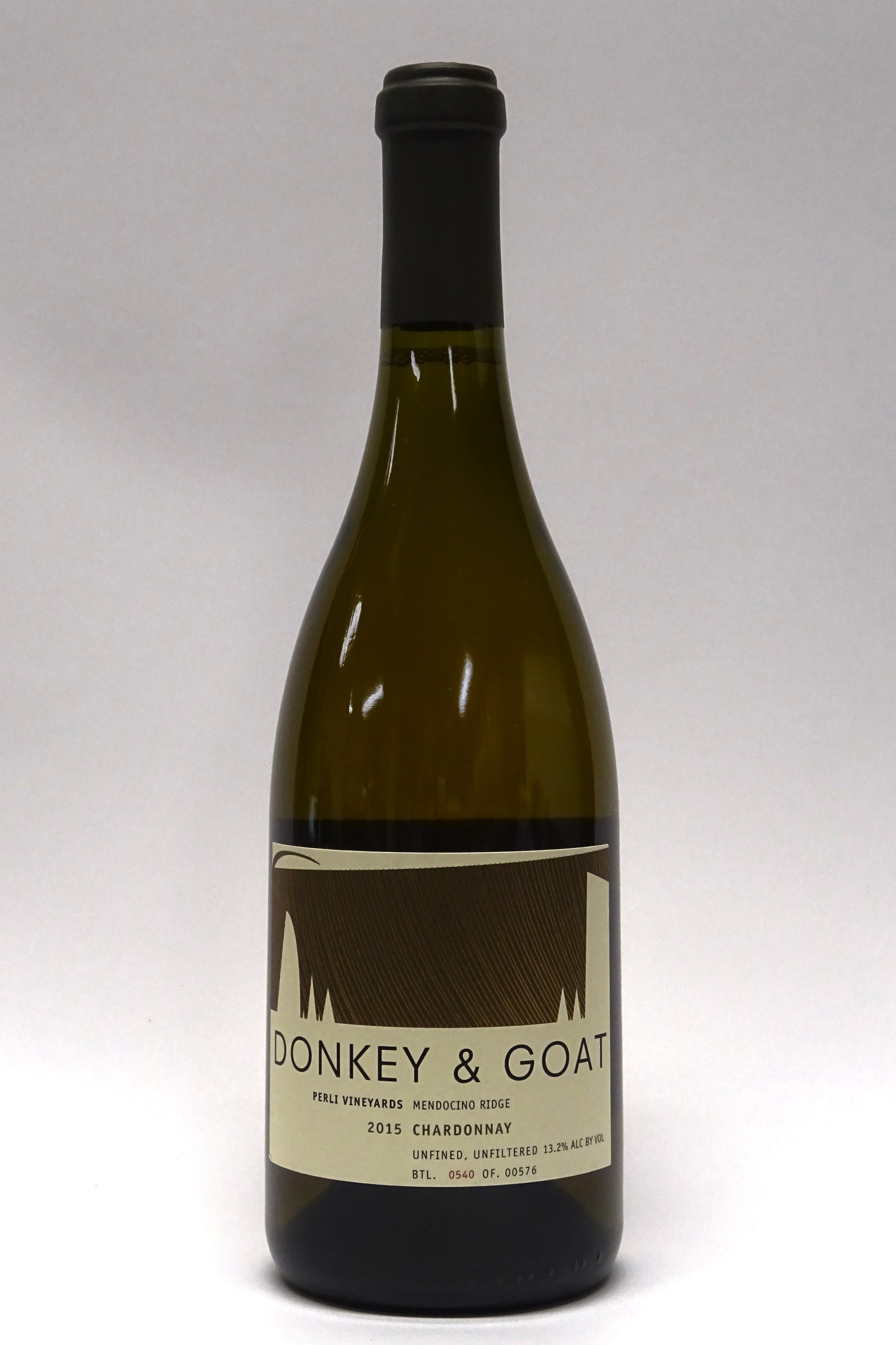 Donkey and Goat 2015 Chardonnay Perli Vineyard