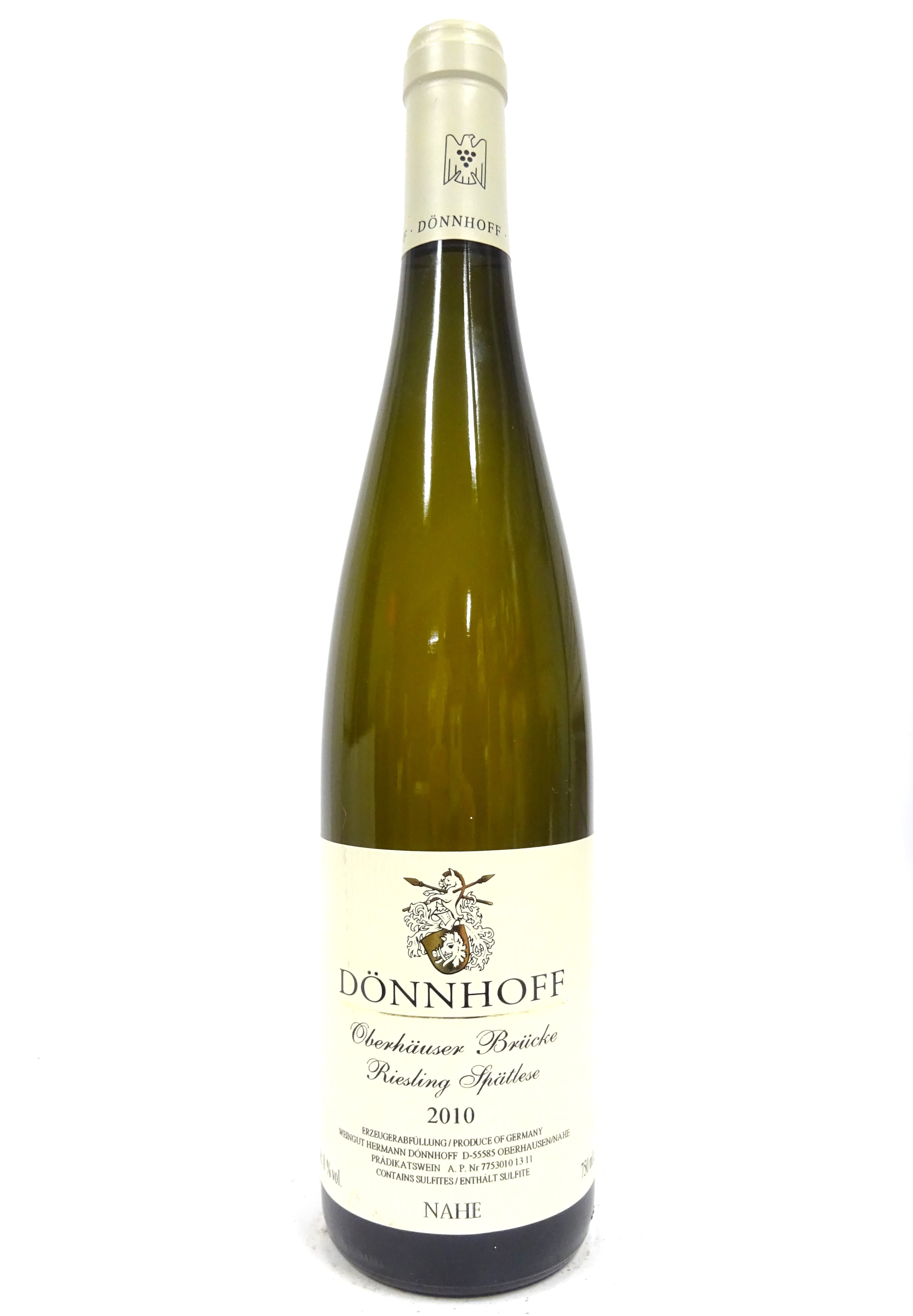Donnhoff 2010 Oberhauser Brucke Riesling Spatlese