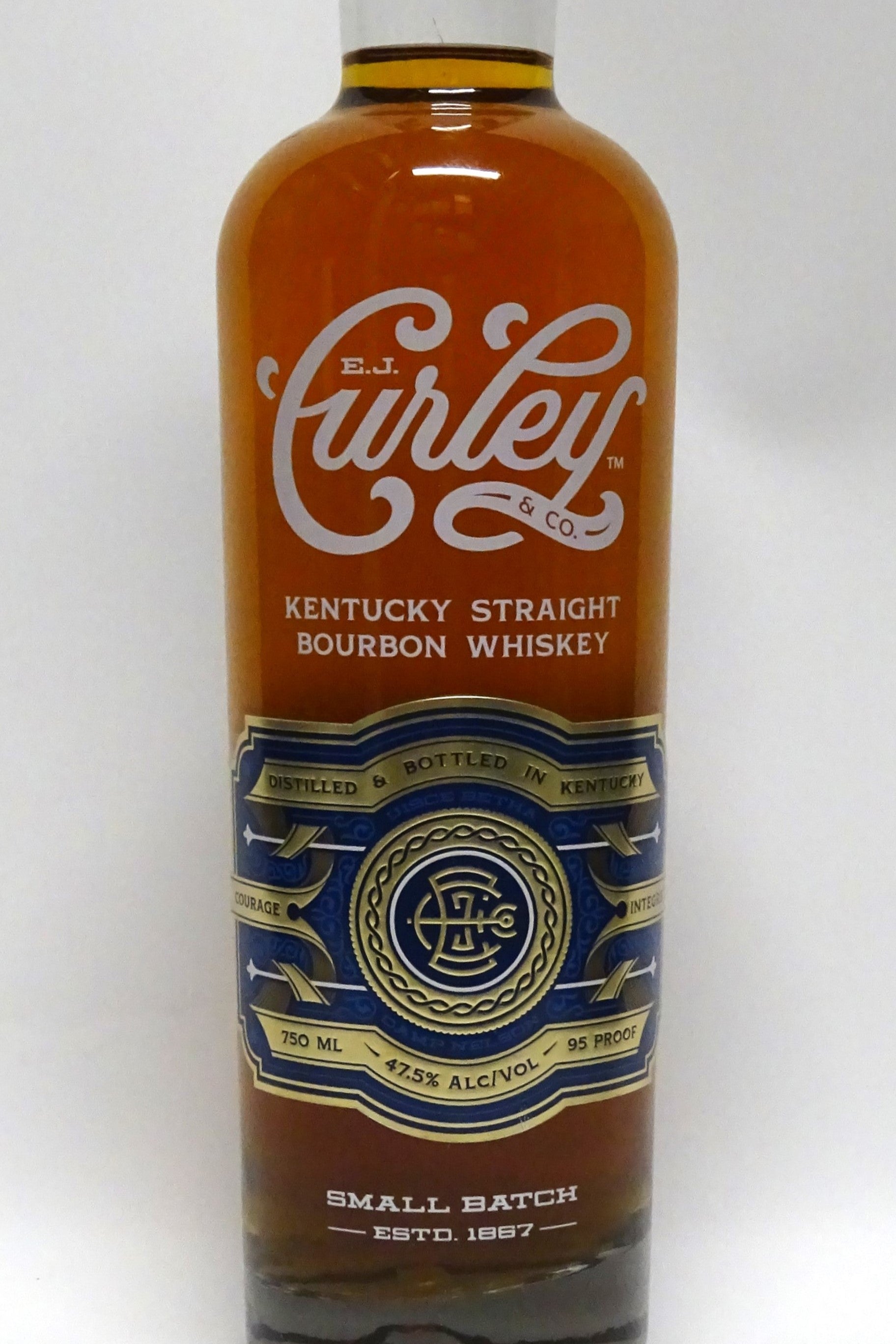 EJ Curley Small Batch Straight Bourbon