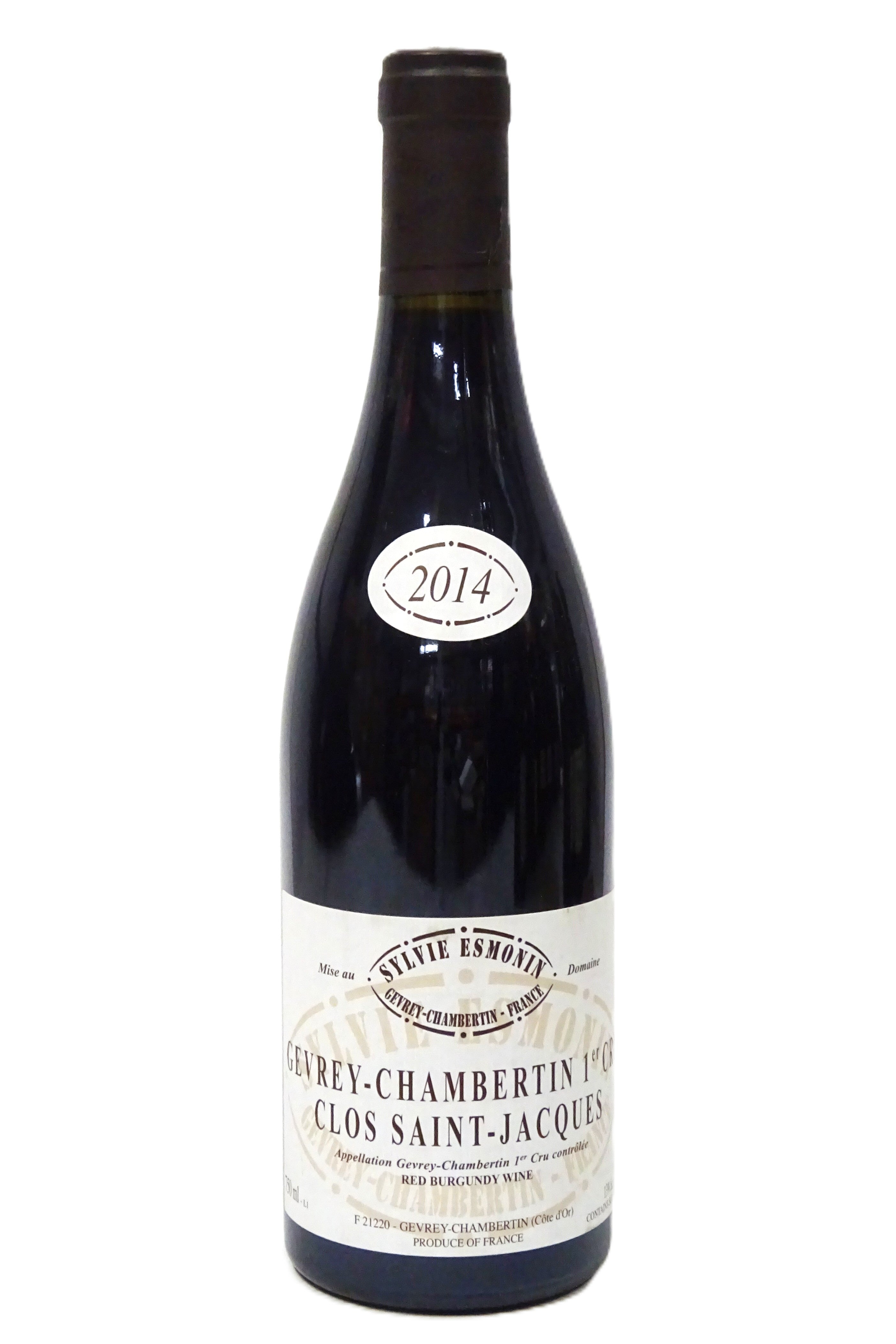Esmonin, Sylvie 2014 Gevrey-Chambertin 1er Cru Clos Saint Jacques