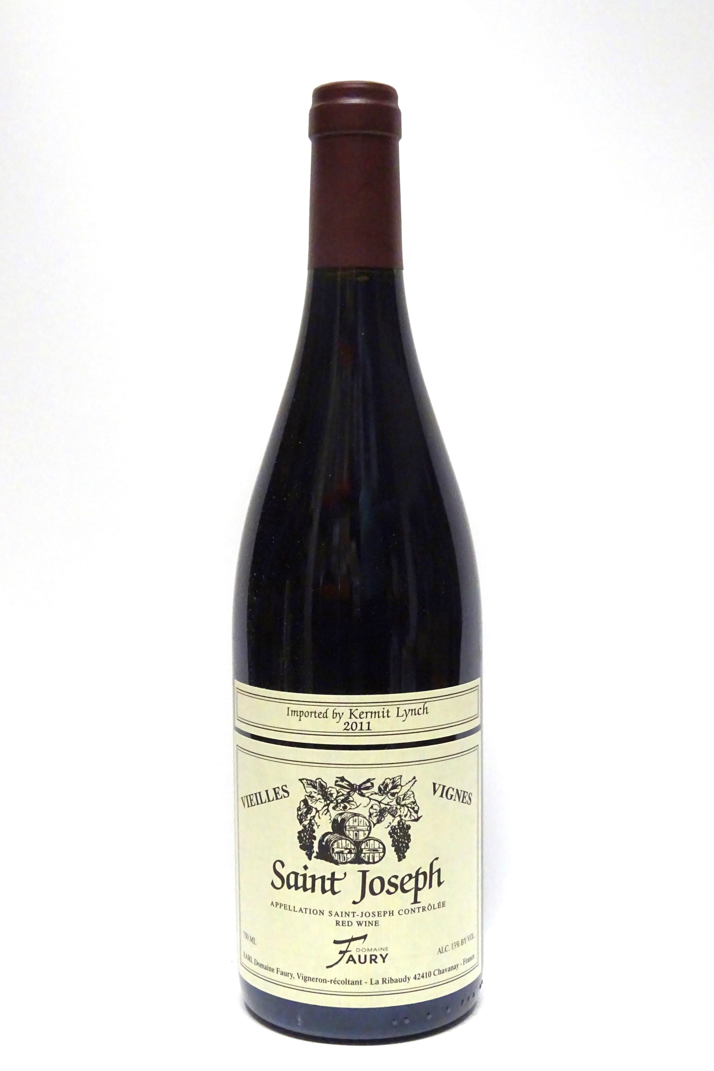 Faury 2011 Saint Joseph Vieilles Vignes la Gloriette