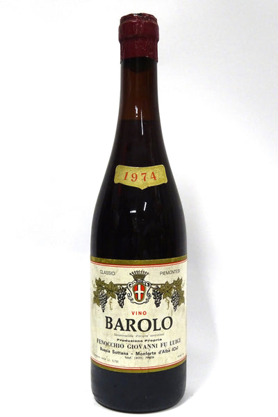 Fenocchio, Giovanni 1974 Barolo Bussia Sotana – Chambers Street Wines