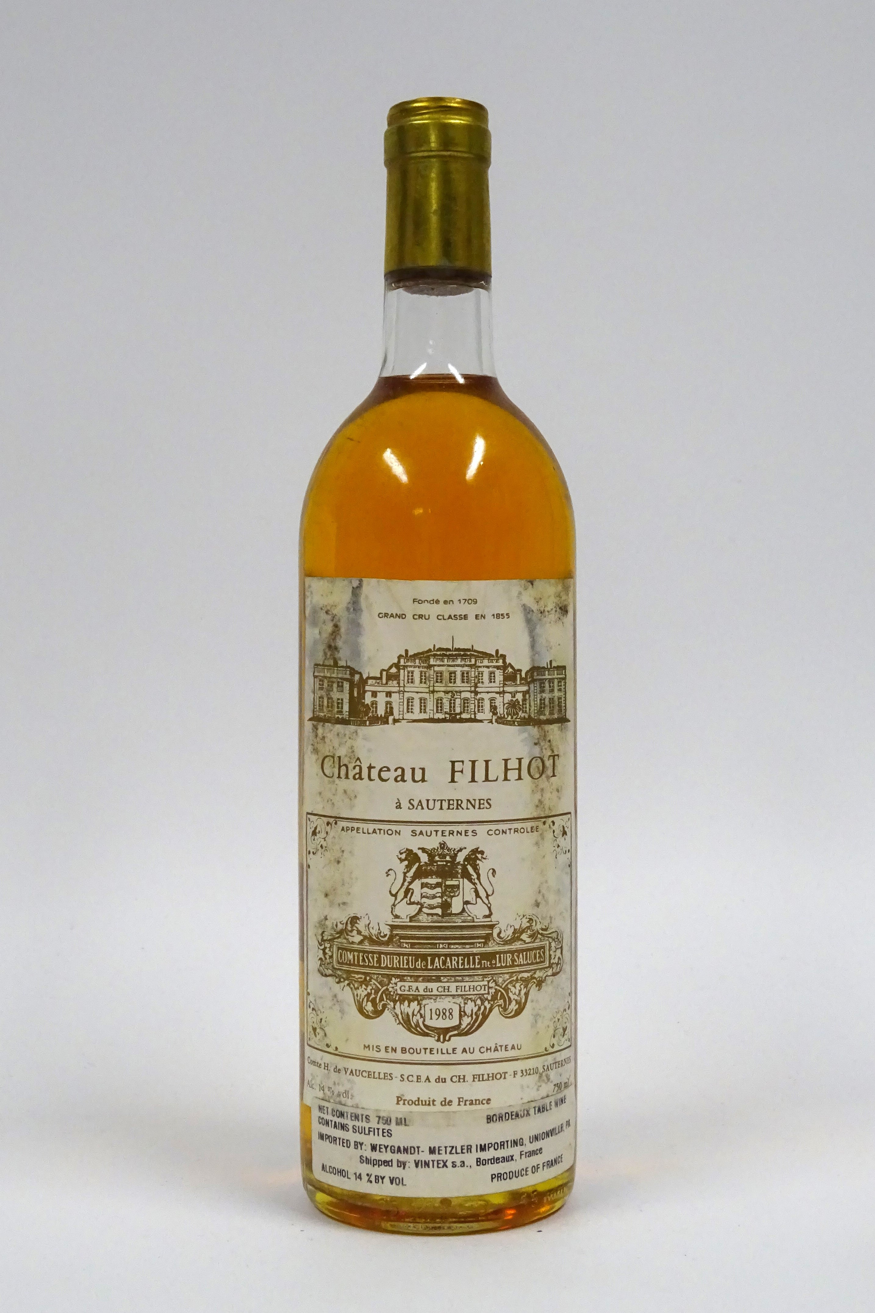 Filhot 1988 Sauternes