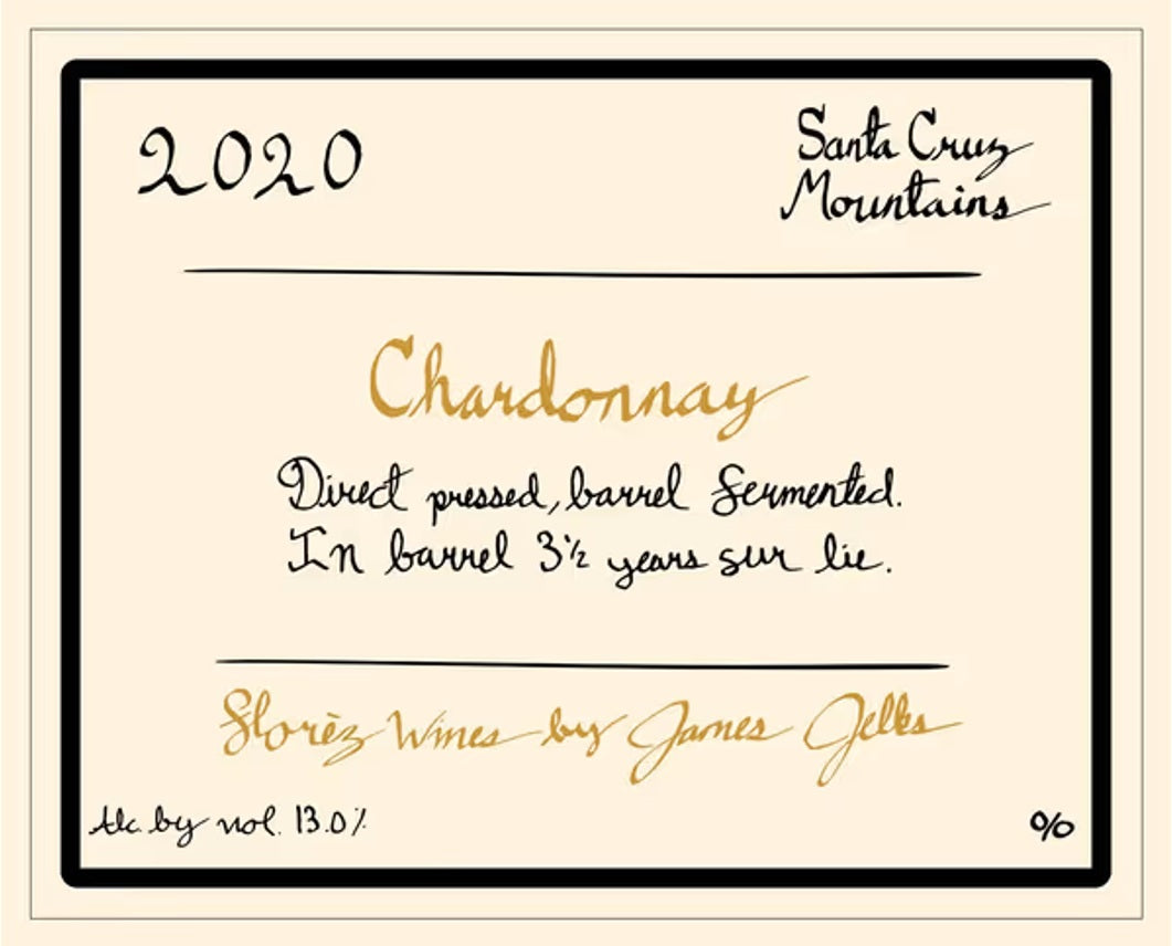 Florez 2020 Chardonnay Santa Cruz Mountains