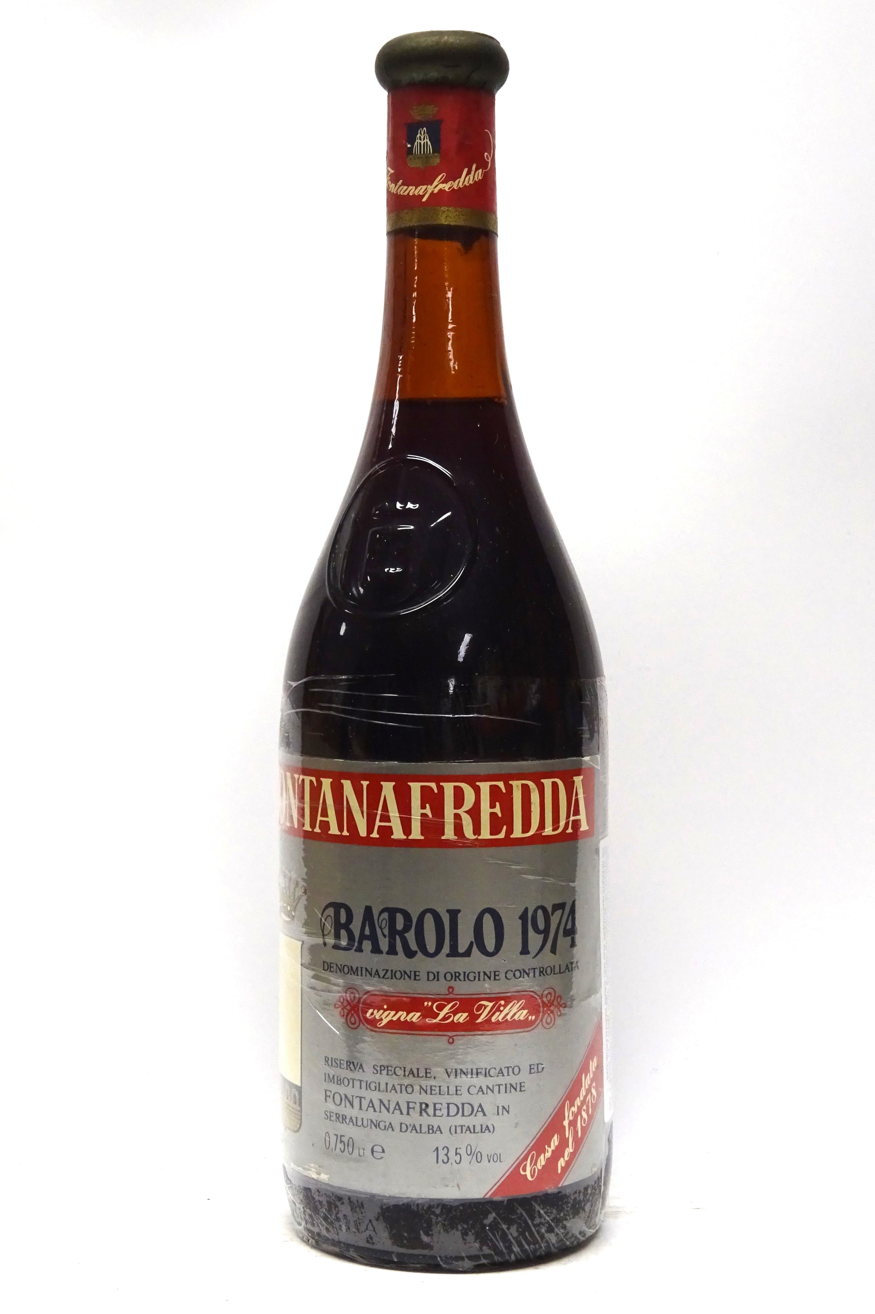 Fontanafredda 1974 Barolo Vigna La Villa