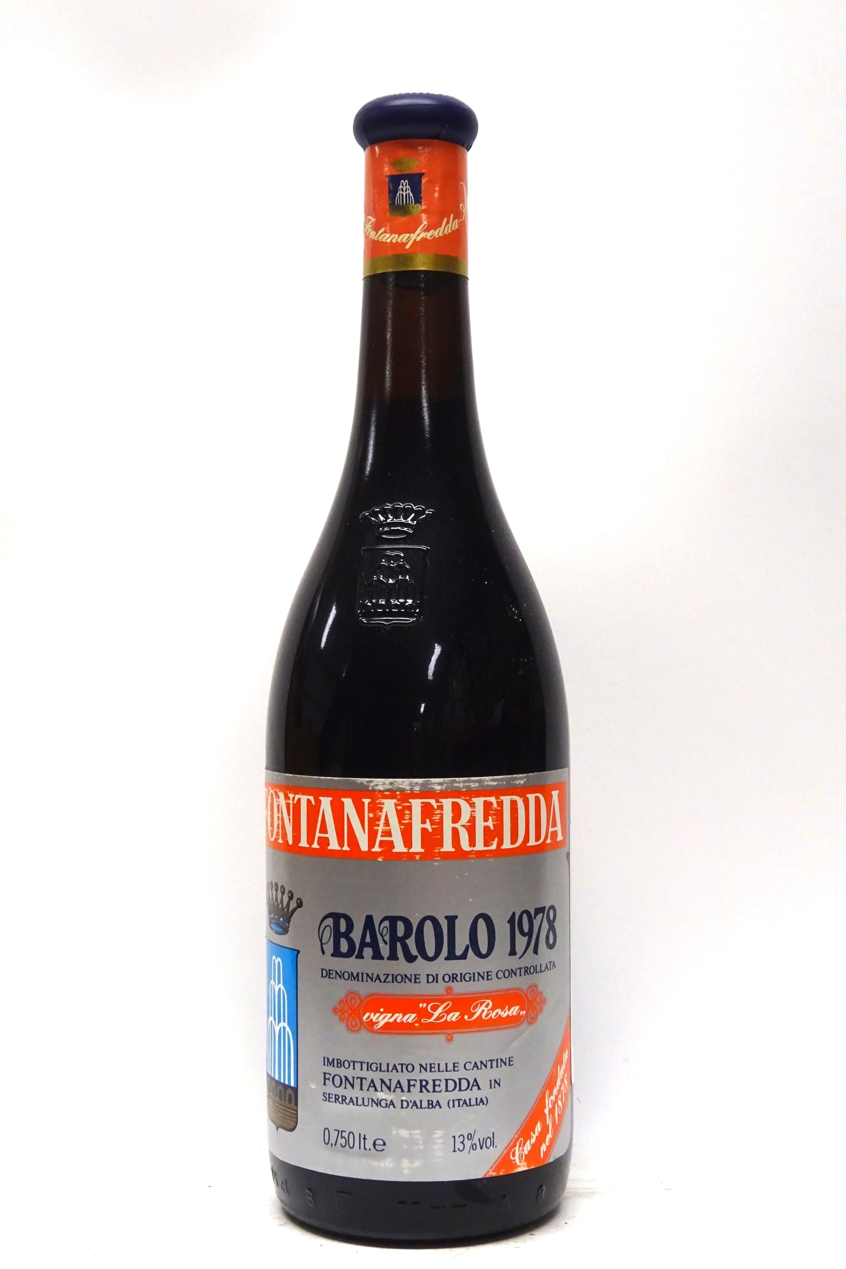 Fontanafredda 1978 Barolo Vigna La Rosa