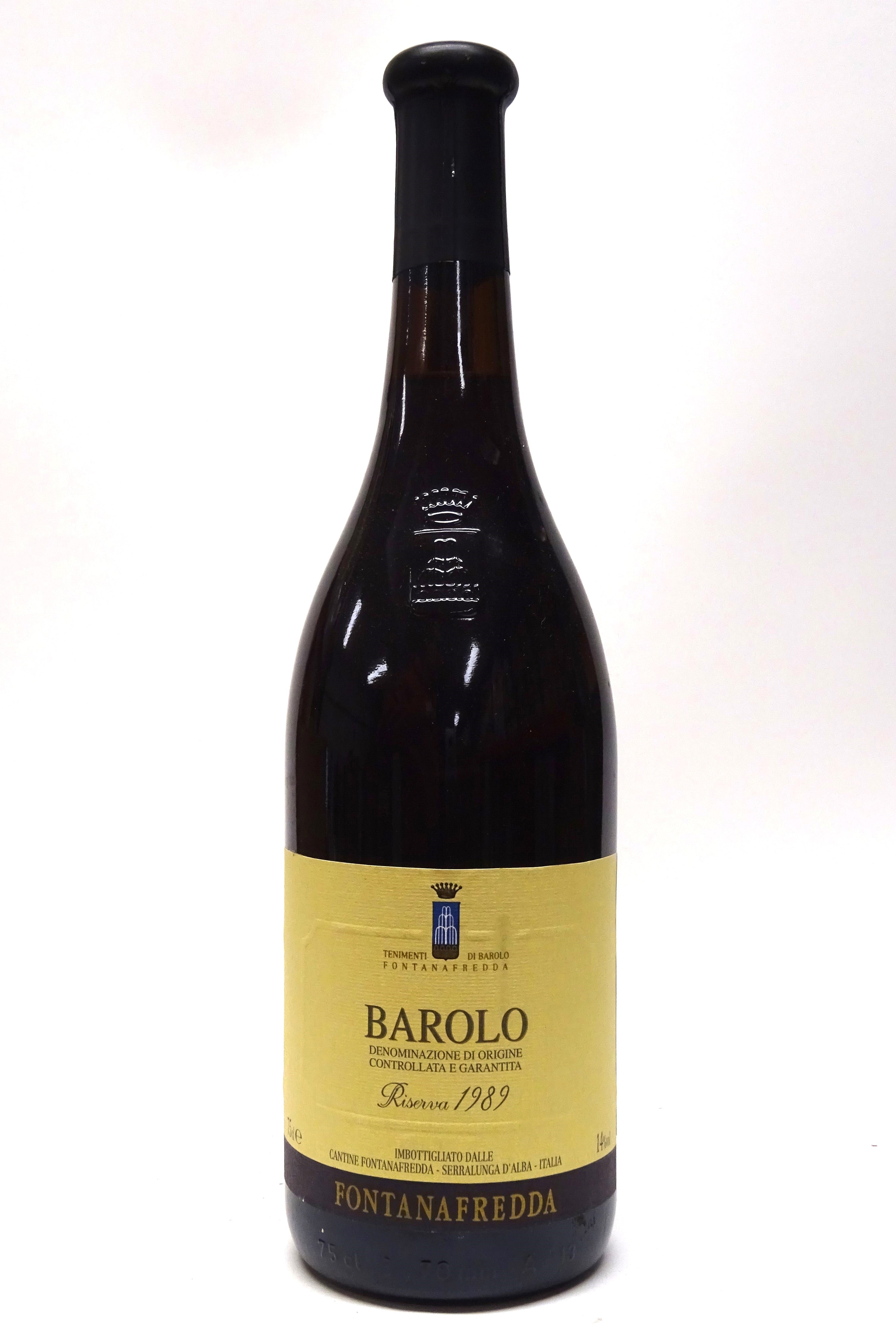 Fontanafredda 1989 Barolo Riserva