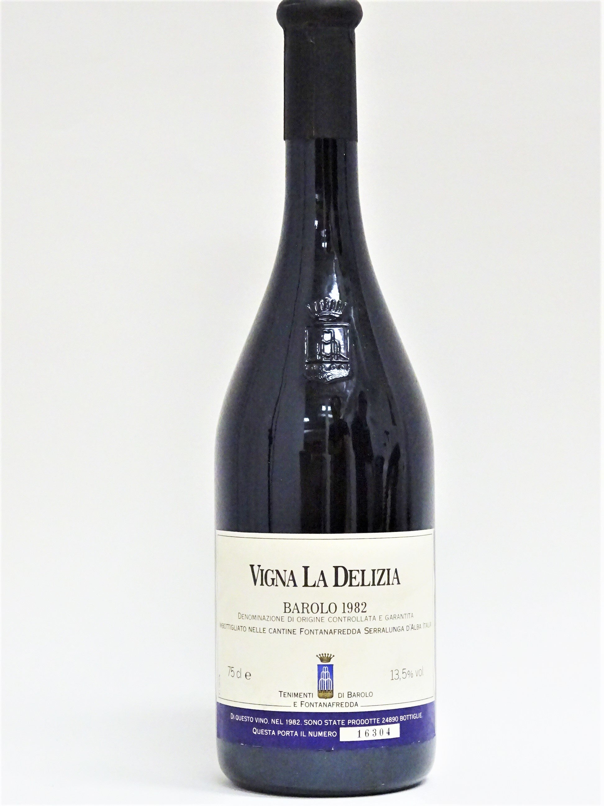Fontanafredda 1982 Barolo Lazzarito Vigna La Delizia