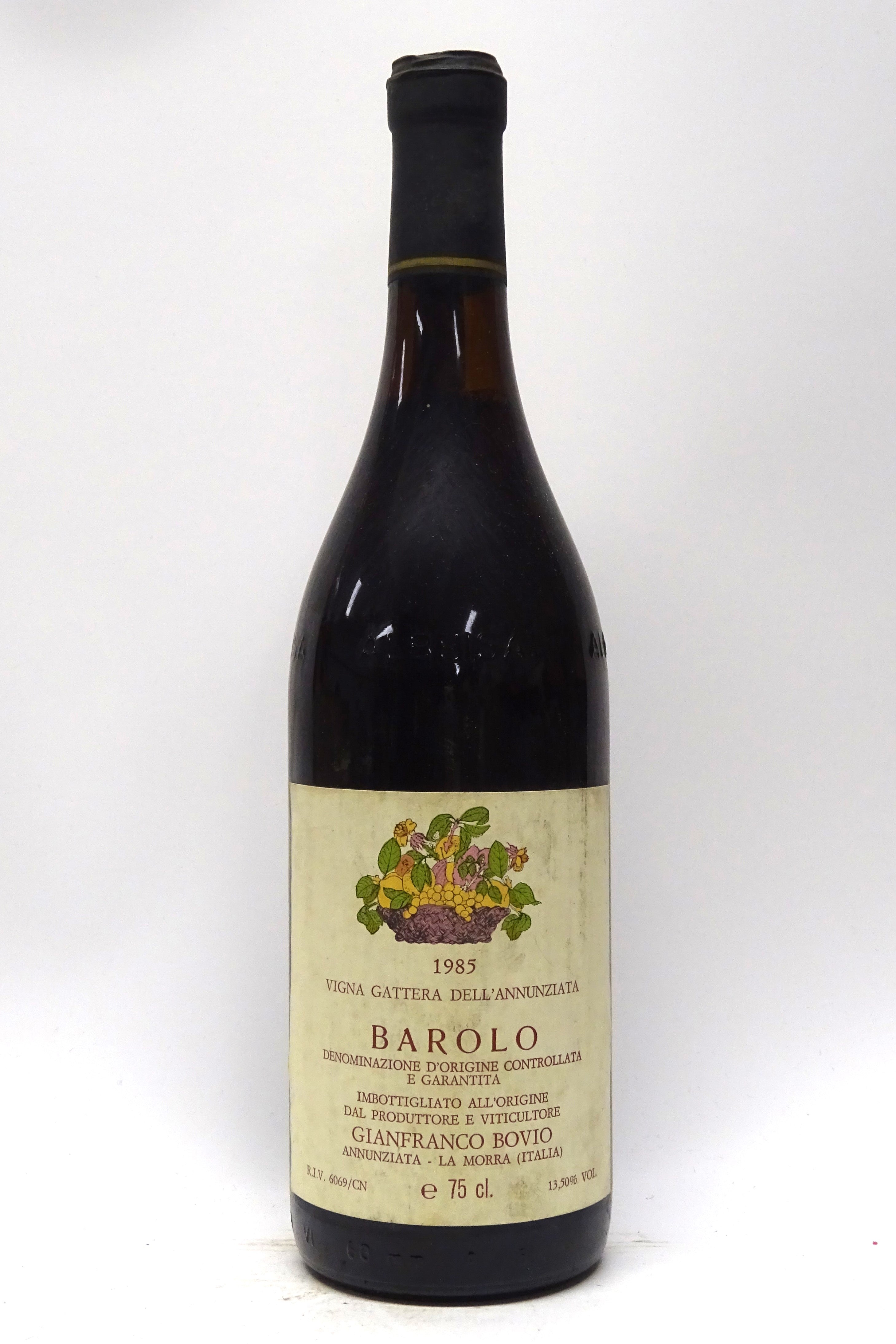 Bovio 1985 Barolo Gattera dell'Annuziata
