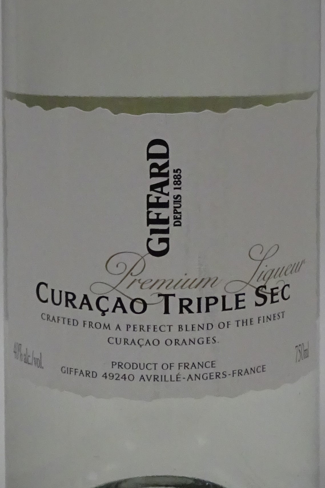 Giffard Curacao Triple Sec 750ml