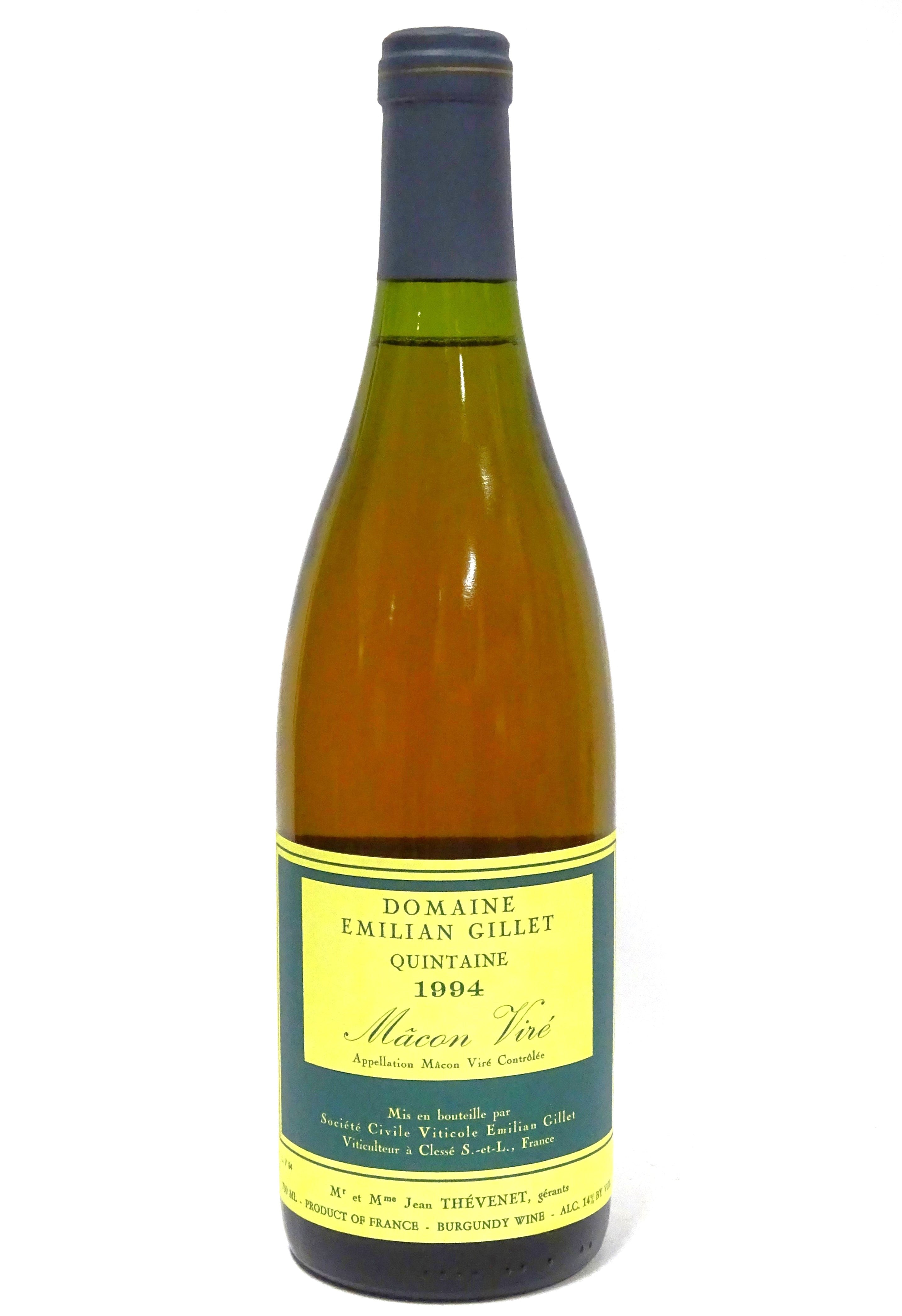 Gillet, Emilian 1994 Macon Vire Quintaine