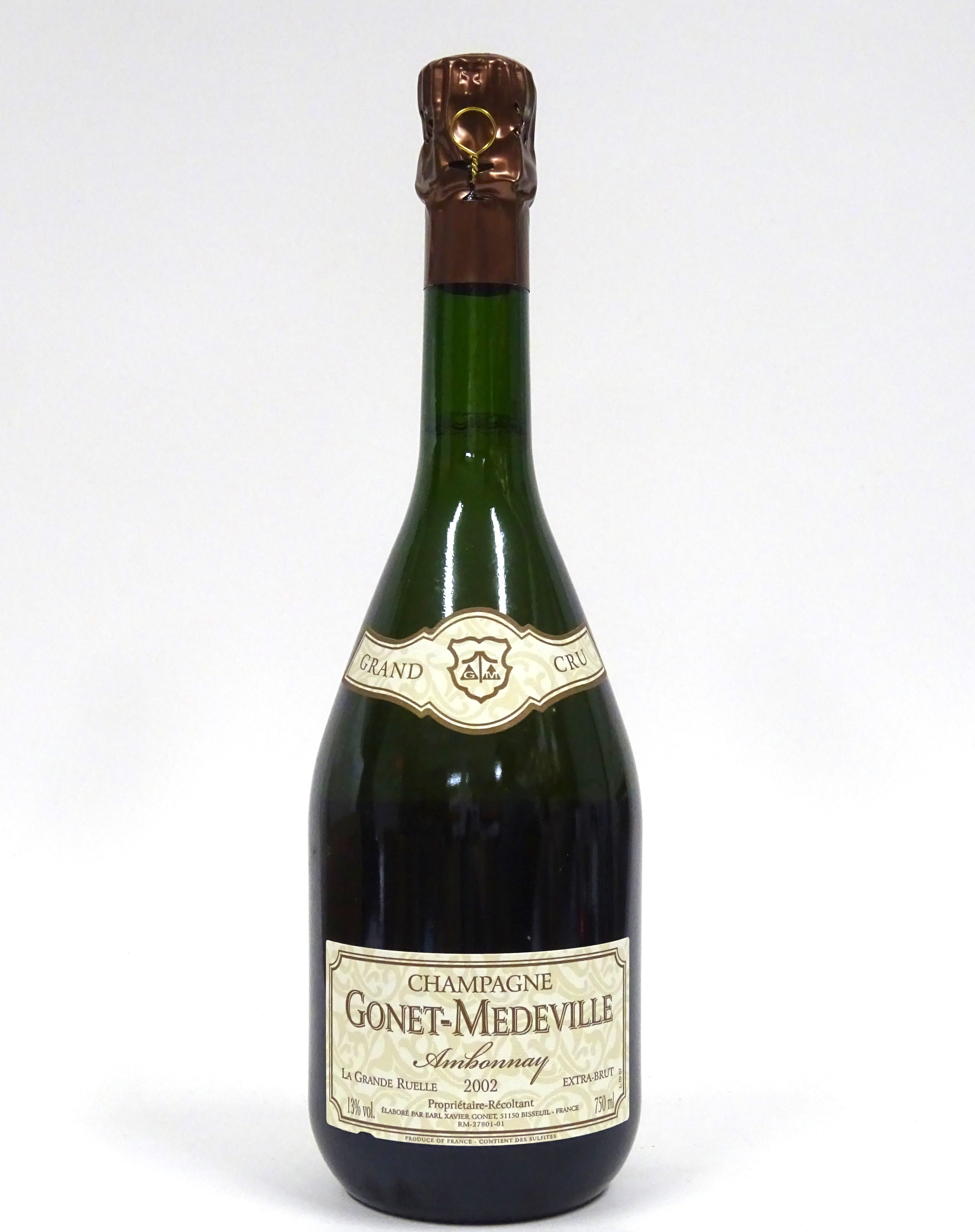 Gonet-Medeville 2002 Champagne Extra Brut La Grande Ruelle