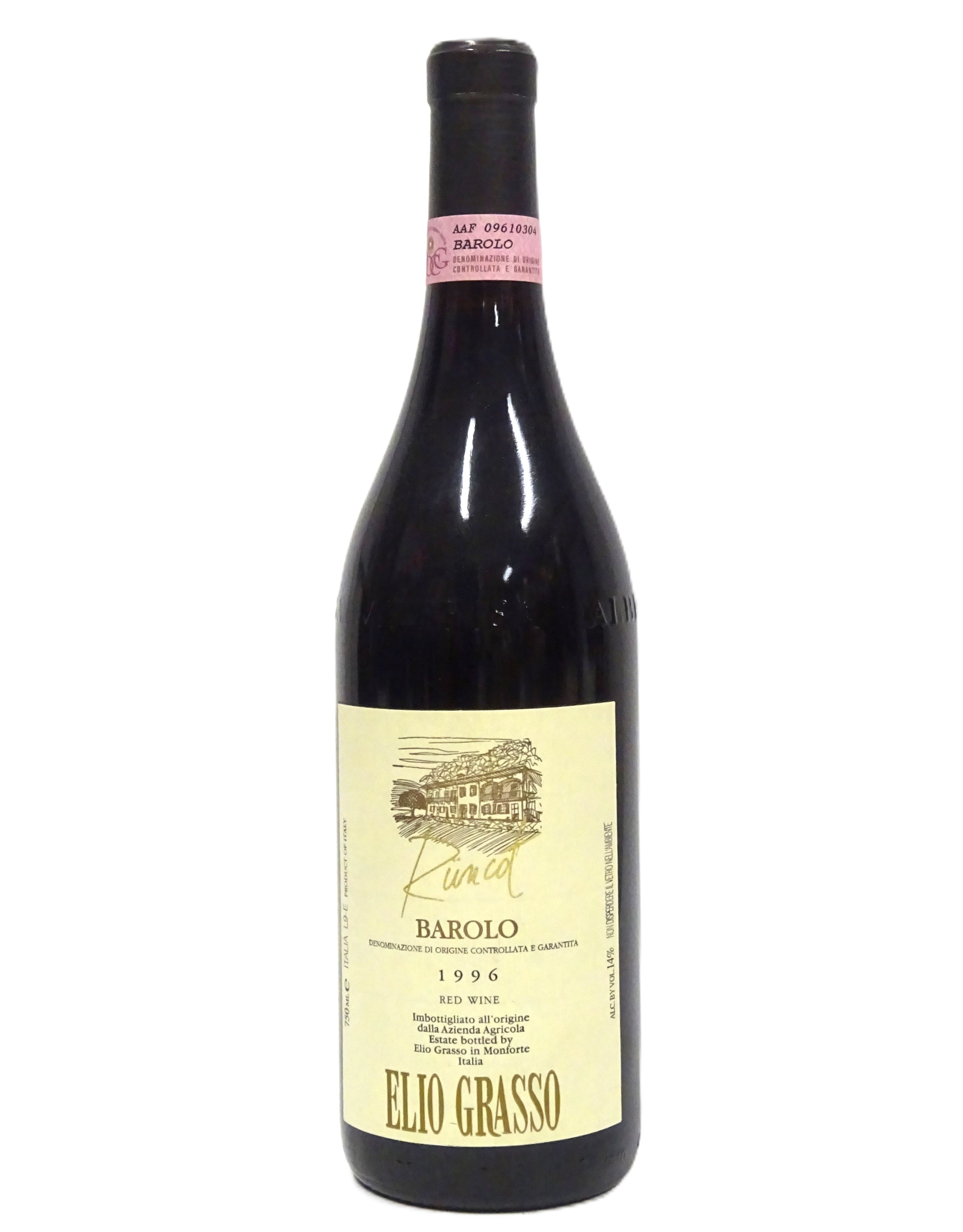 Grasso, Elio 1996 Barolo Runcot
