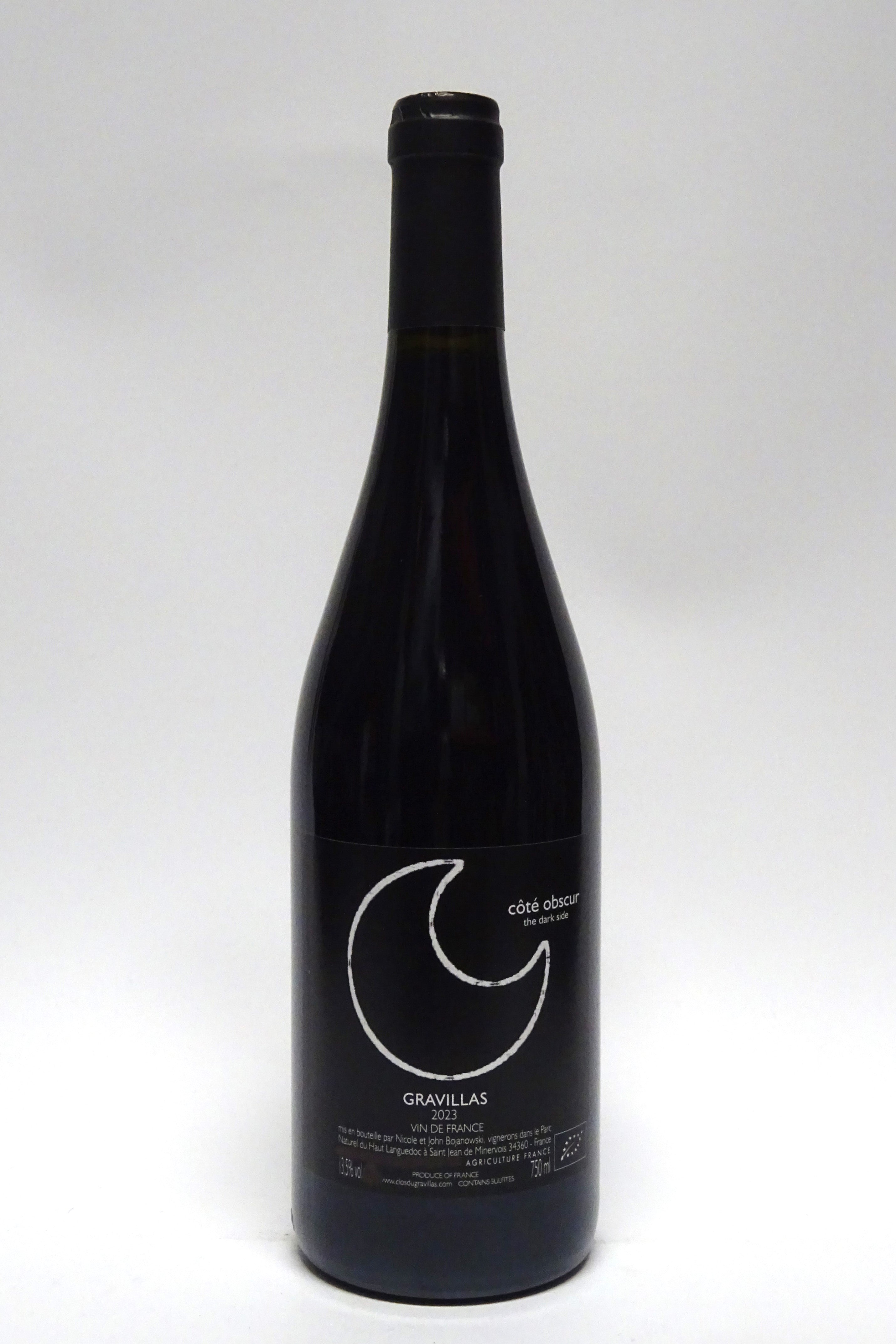 Gravillas 2023 Vin de France "Cote Obscur"