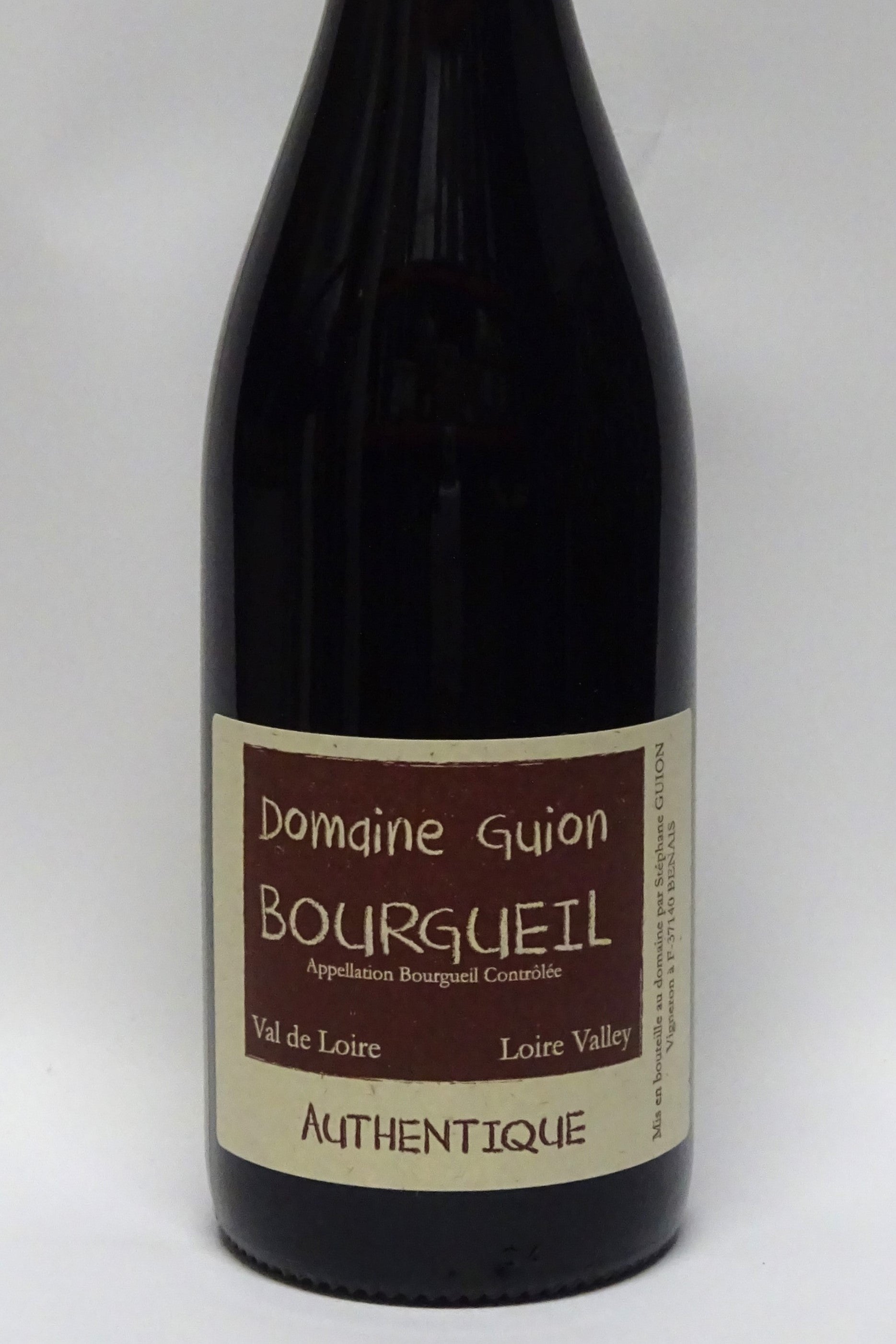 Guion 2018 Bourgueil Cuvee Authentique