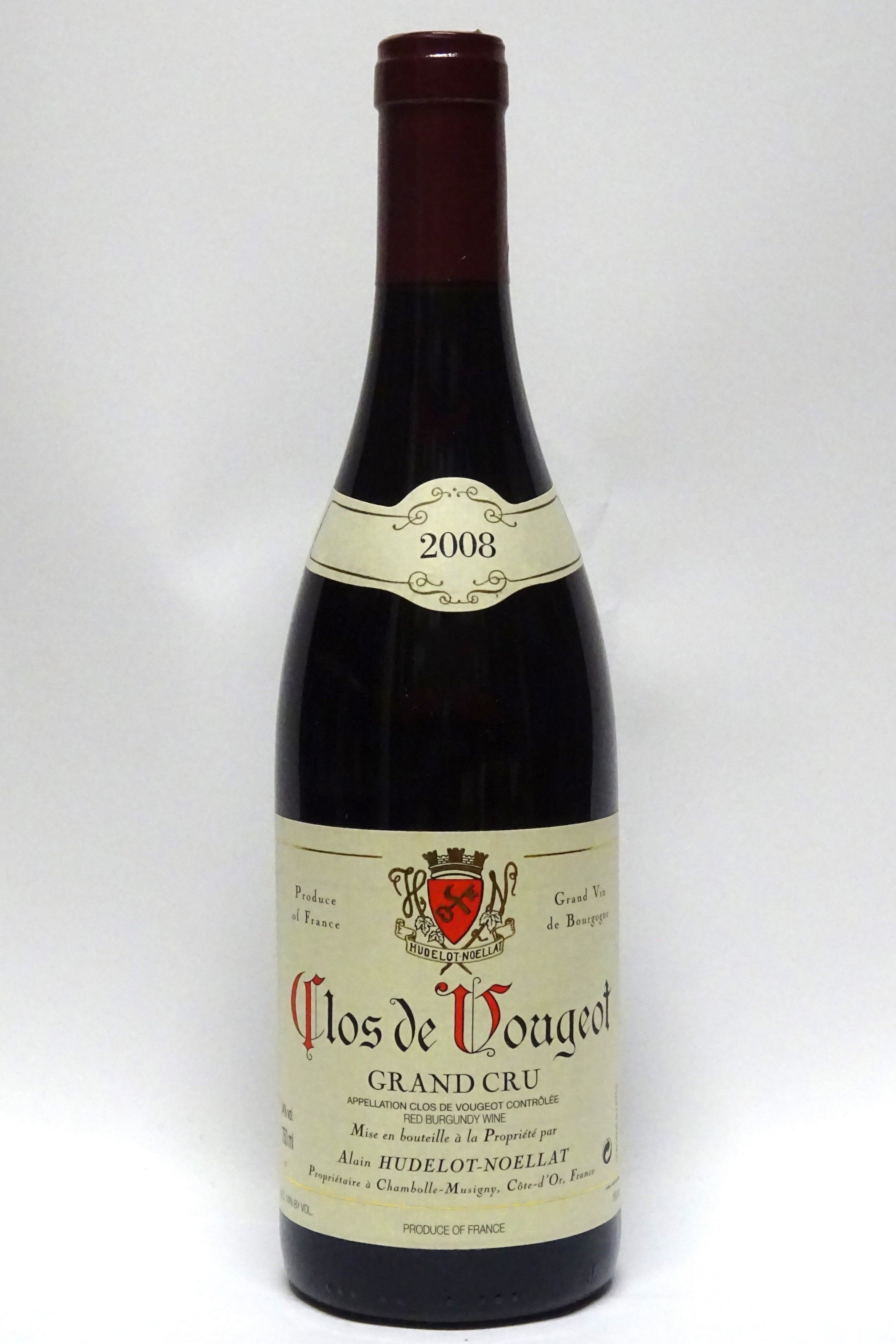 Hudelot-Noellat 2008 Clos de Vougeot Grand Cru