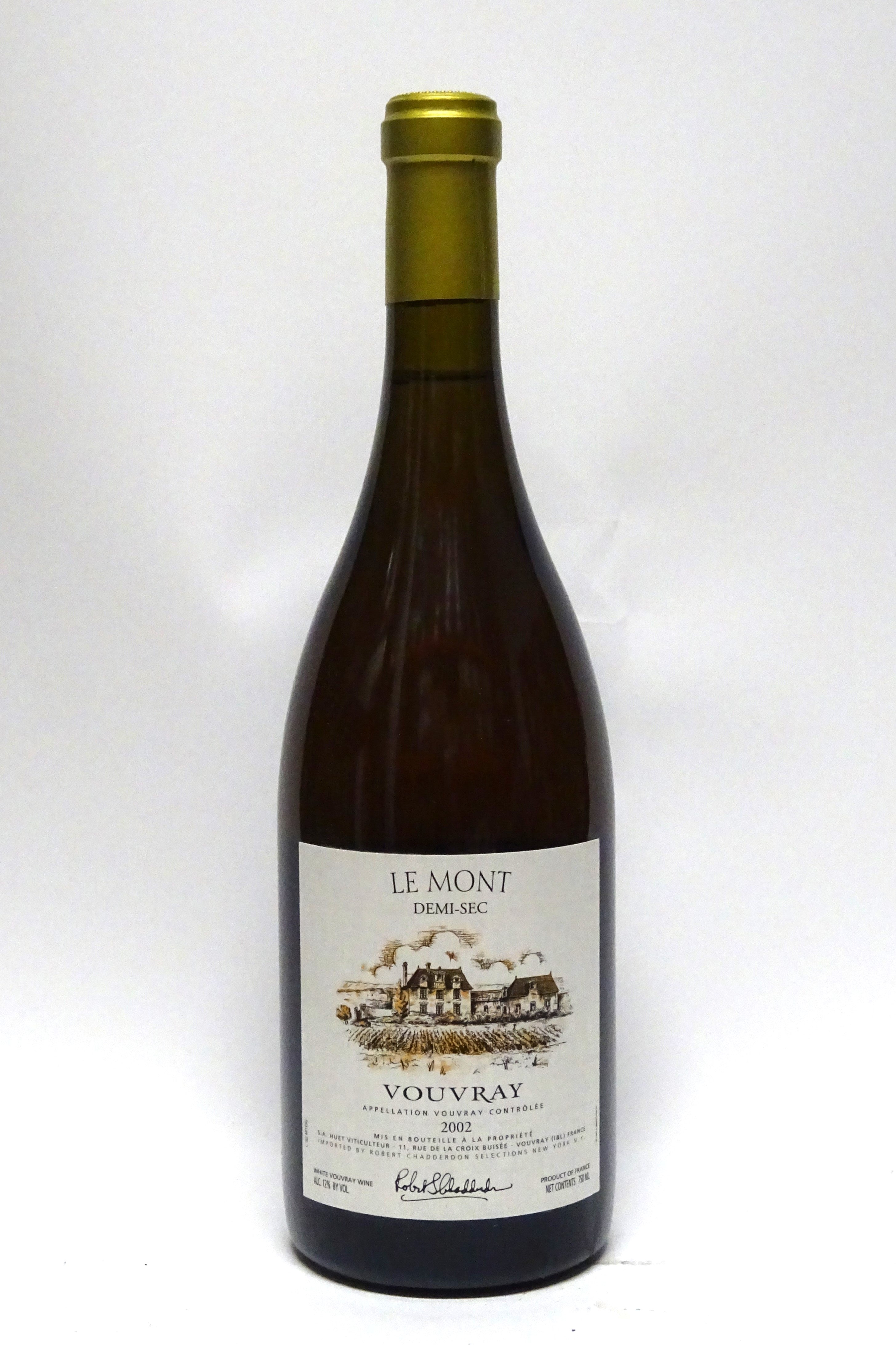 Huet 2002 Vouvray Le Mont Demi-Sec