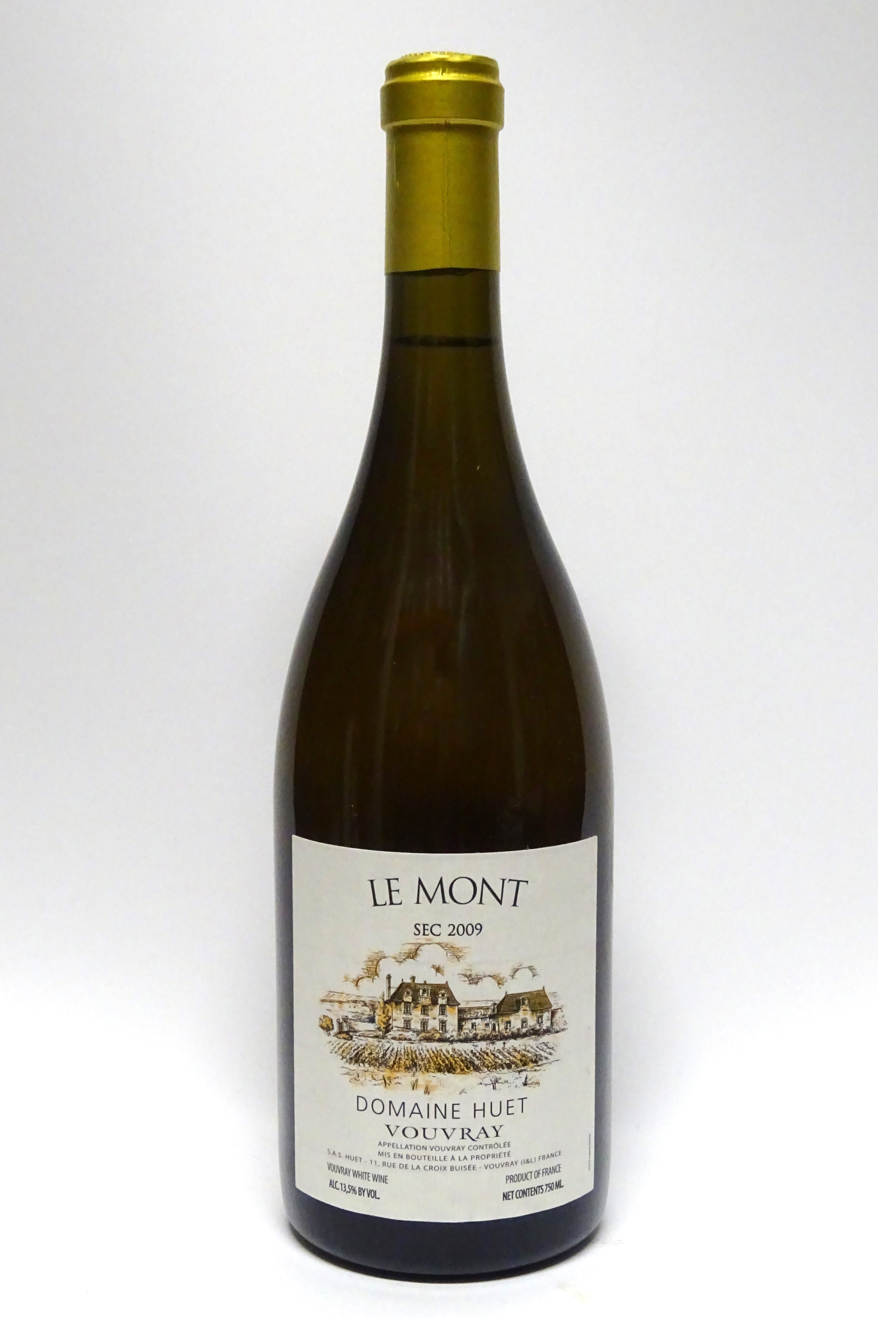 Huet 2009 Vouvray Le Mont Sec