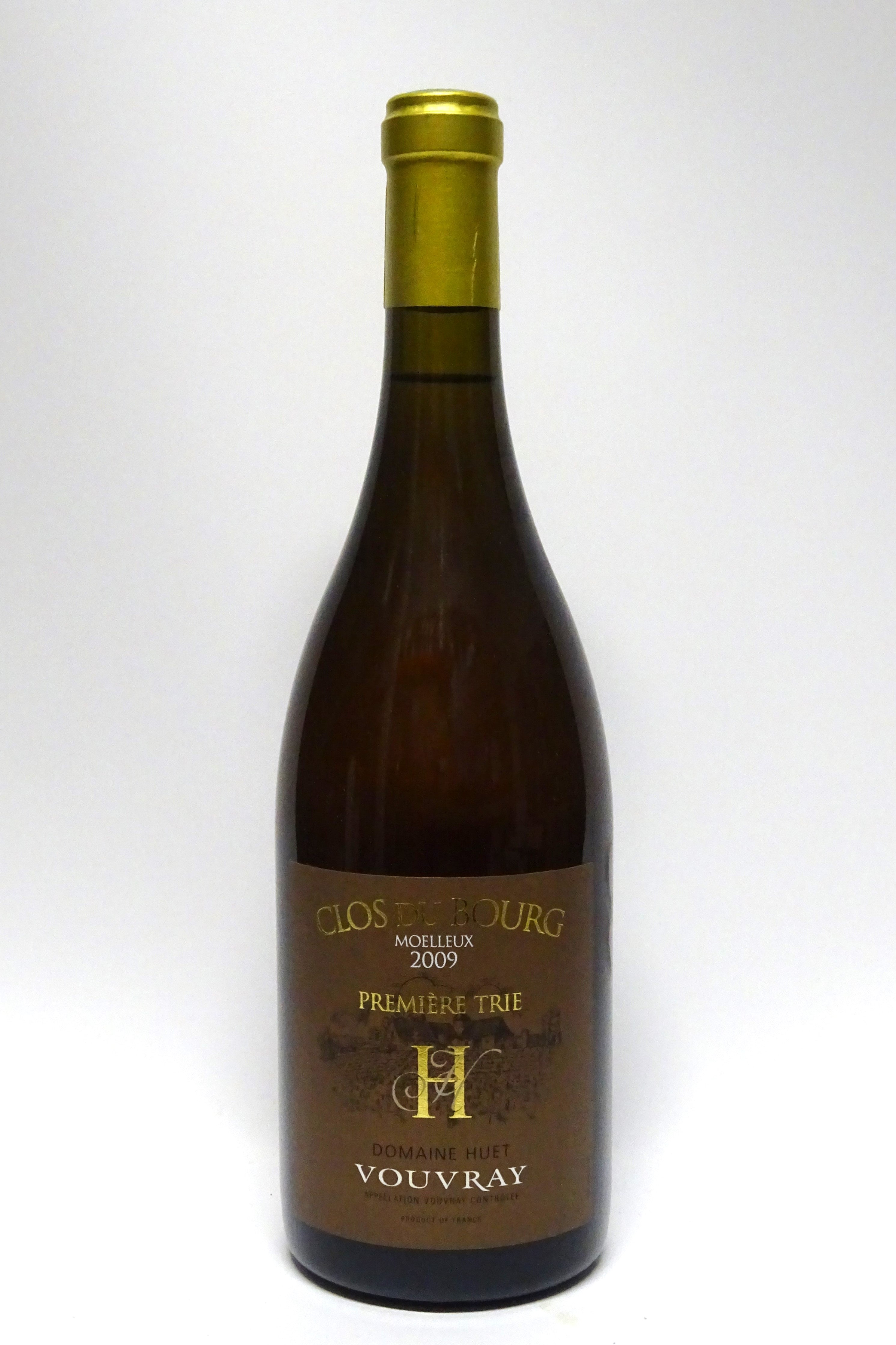 Huet 2009 Vouvray Clos du Bourg Moelleux 1er Trie