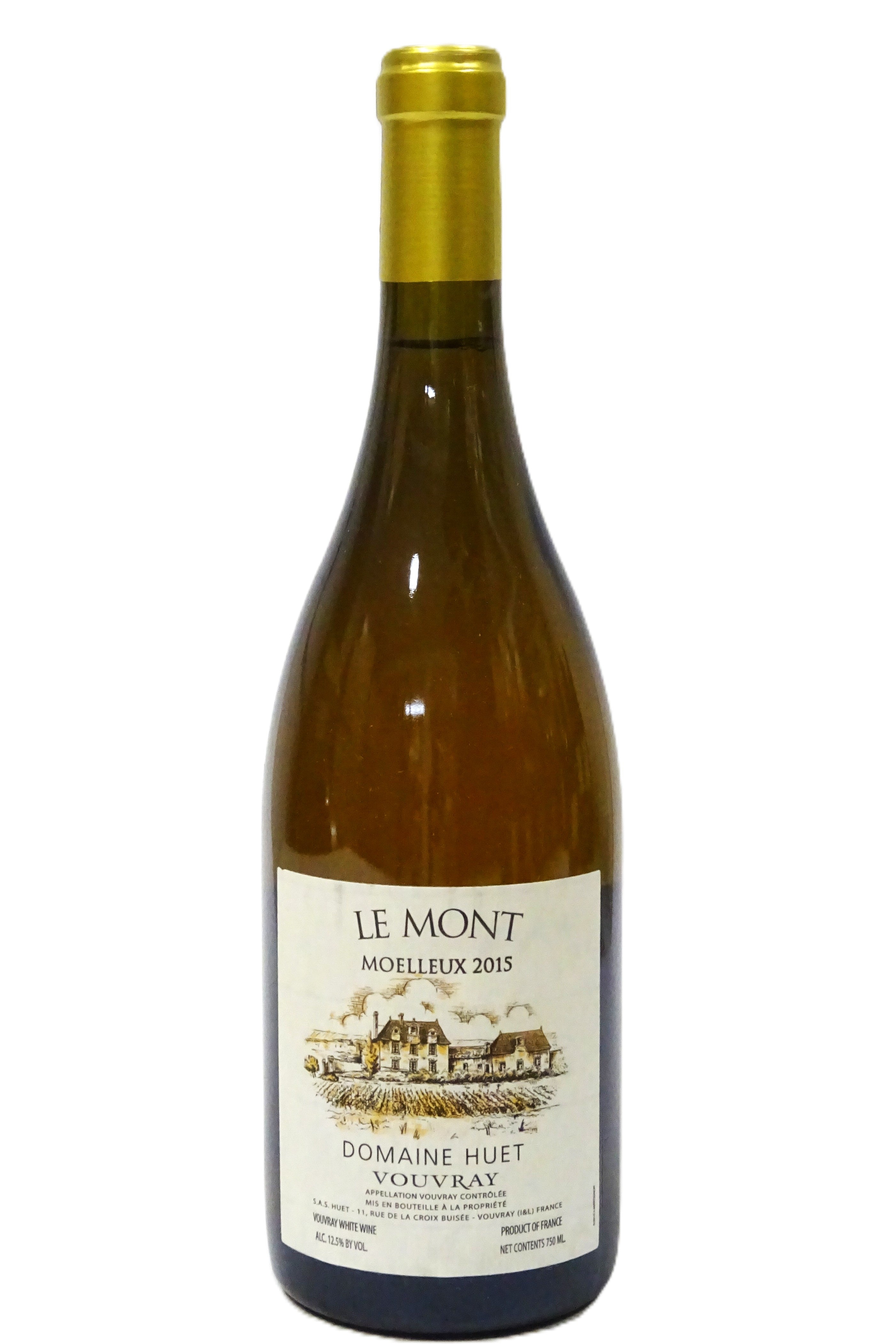 Huet 2015 Vouvray Le Mont Moelleux