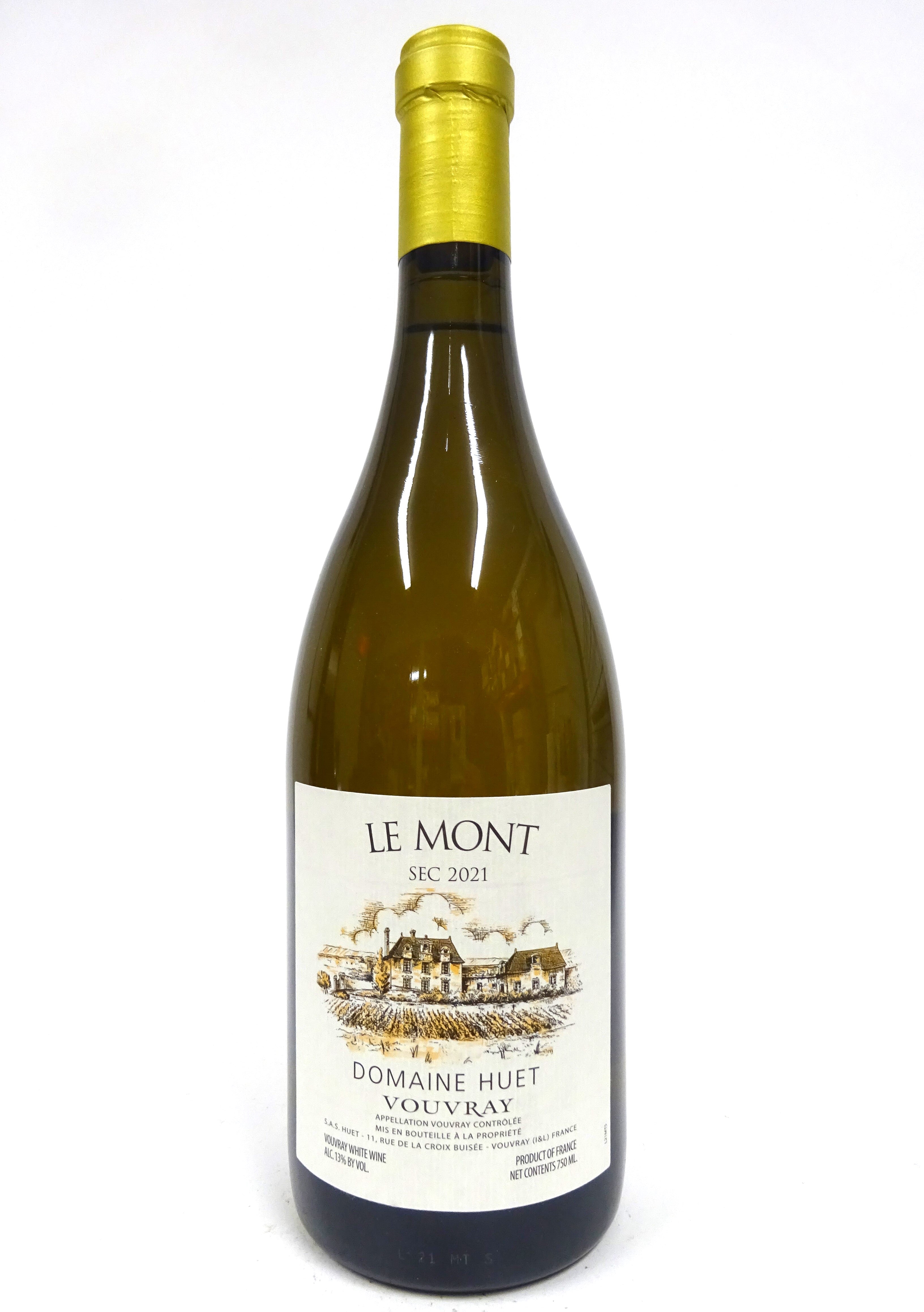 Huet 2021 Vouvray Le Mont Sec